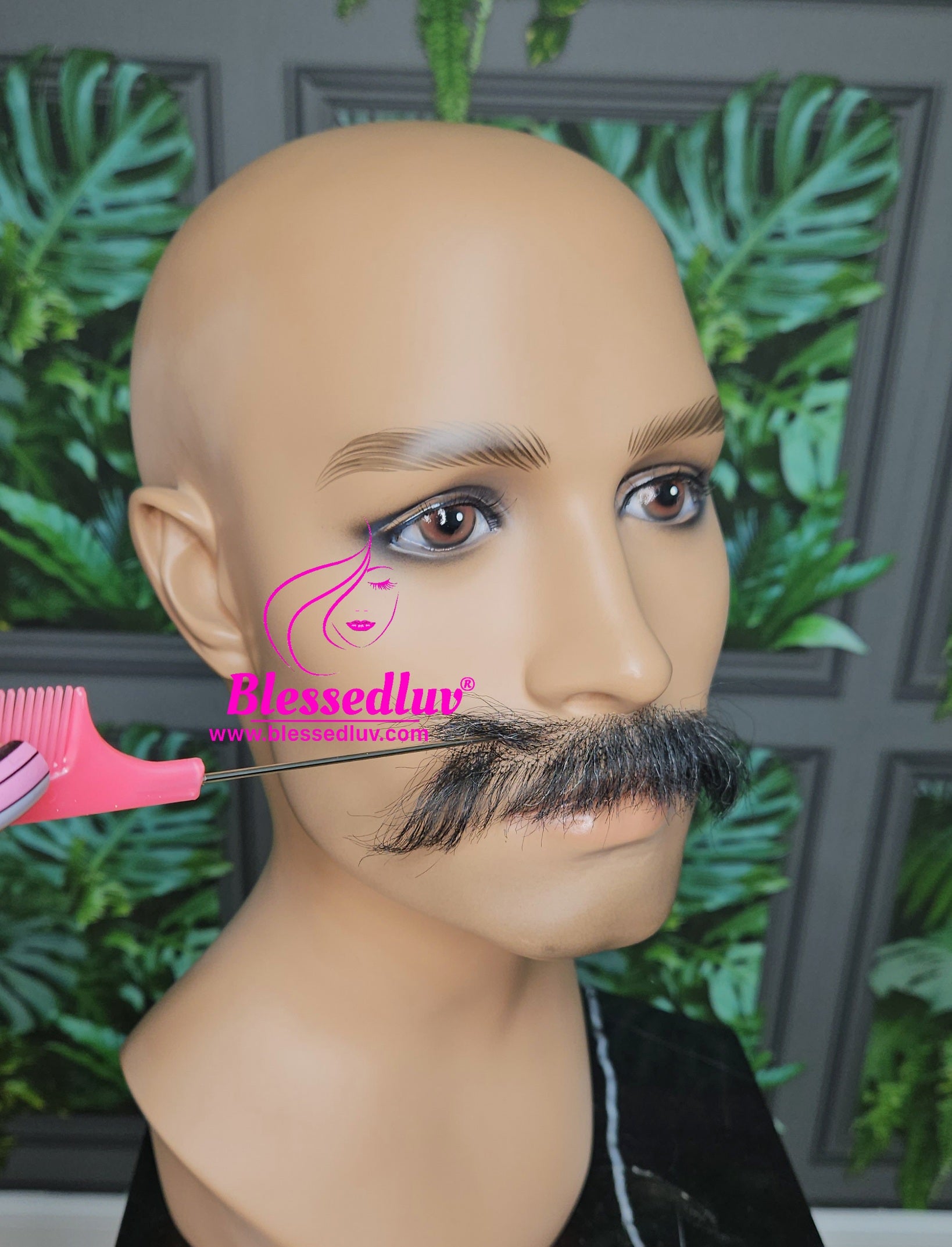 David Moustache ONLY-Blessedluv.com-Brazilianweave.com