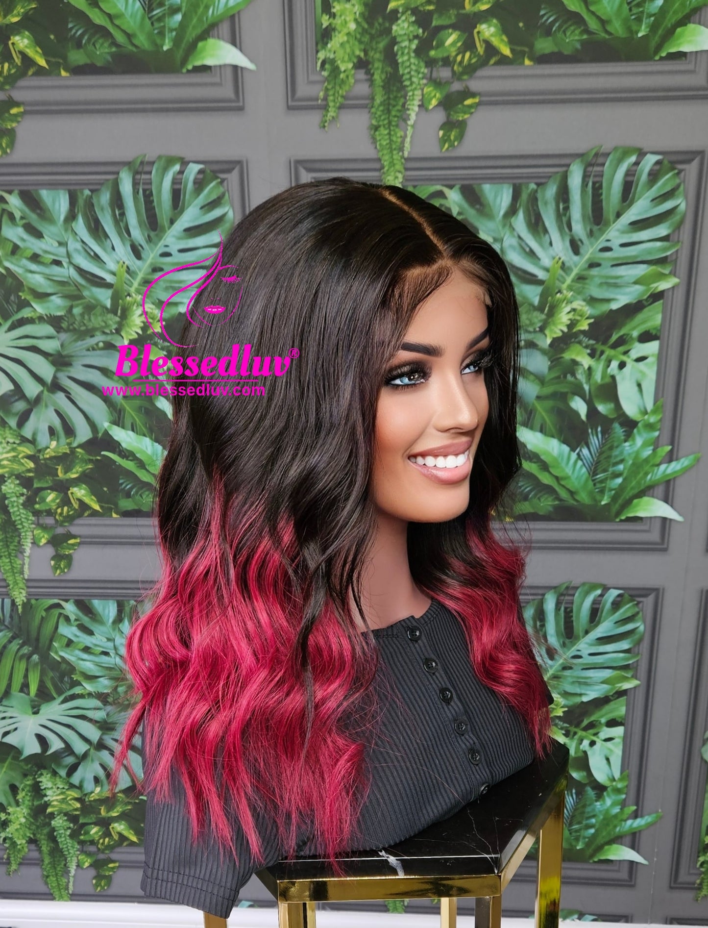 Poppy - Glueless Closure Wig Raw Brazilian Hair-Wigs-www.blessedluv.com-Brazilianweave.com
