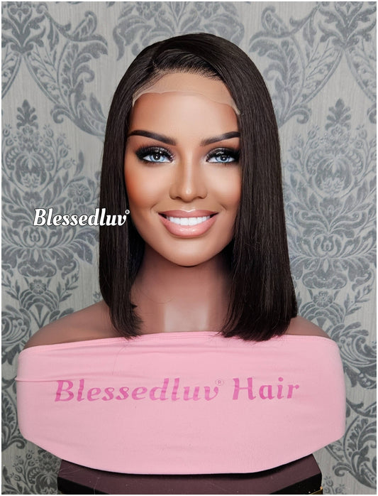 Anabella - Glueless Double Drawn Lace Closure Bob Wig-Wig-Blessedluv.com-Brazilianweave.com