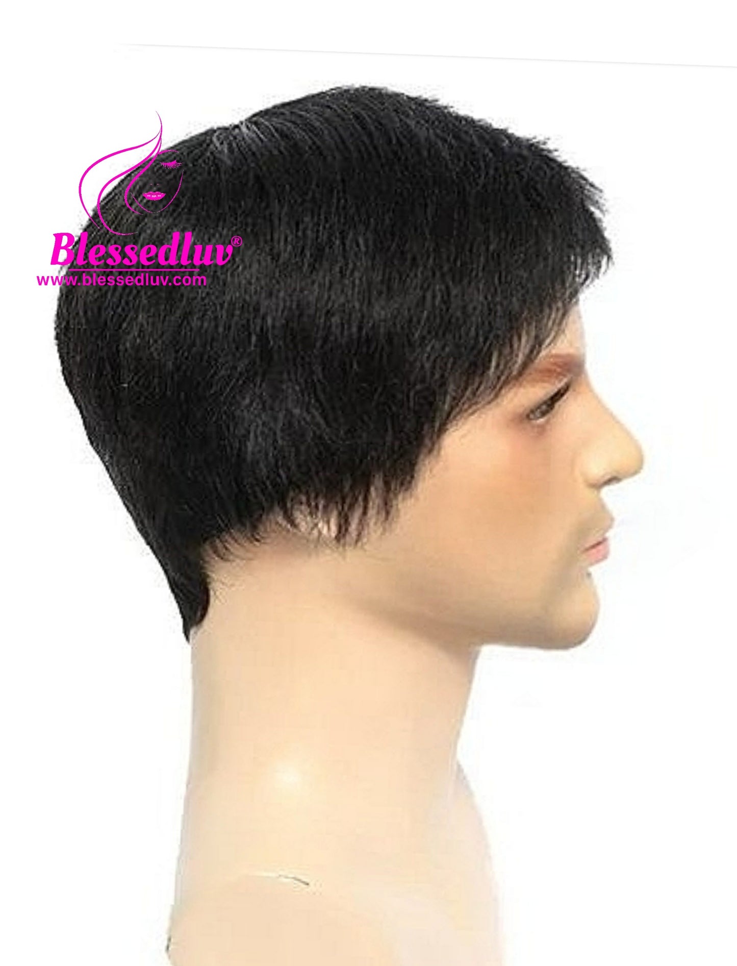 Noah - Glueless Man Human Hair Wig-WIG-Blessedluv.com-Brazilianweave.com