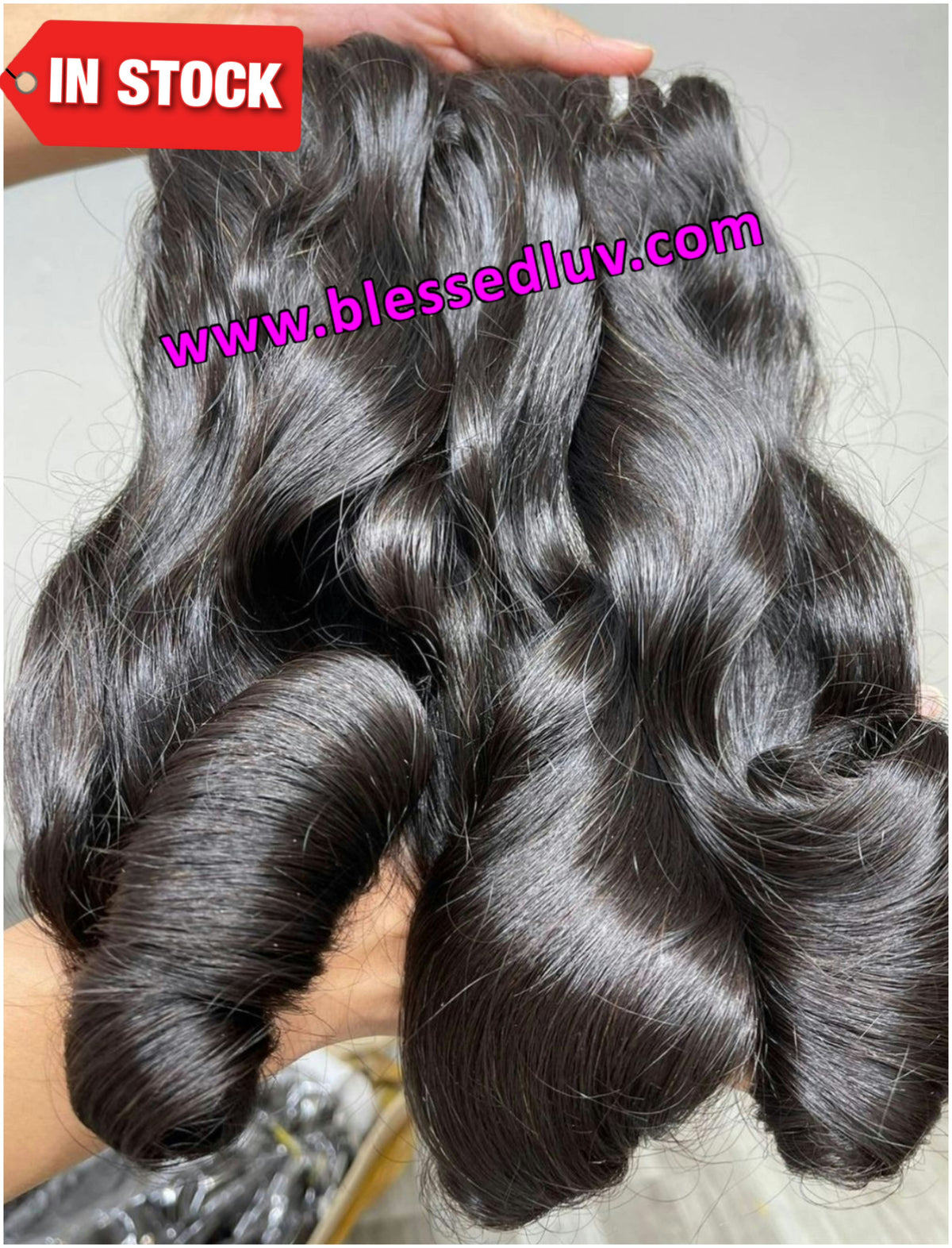 Bouncy Curl - Luxury Bone Straight Super Double Drawn - Last 5 Years+ -SALE STOCK