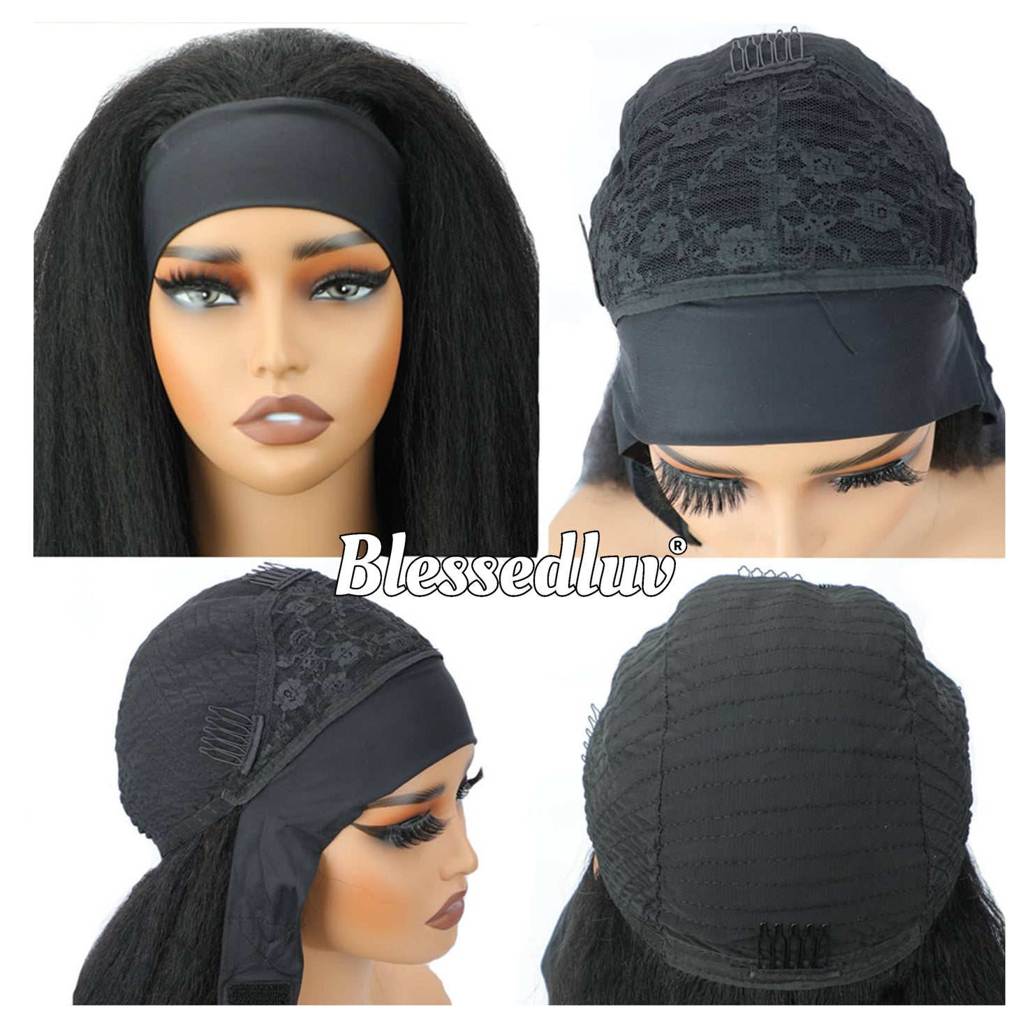 Abby 3-in-1 Wig Straight & Glueless Frontal- Wear & Go-Blessedluv.com-Brazilianweave.com