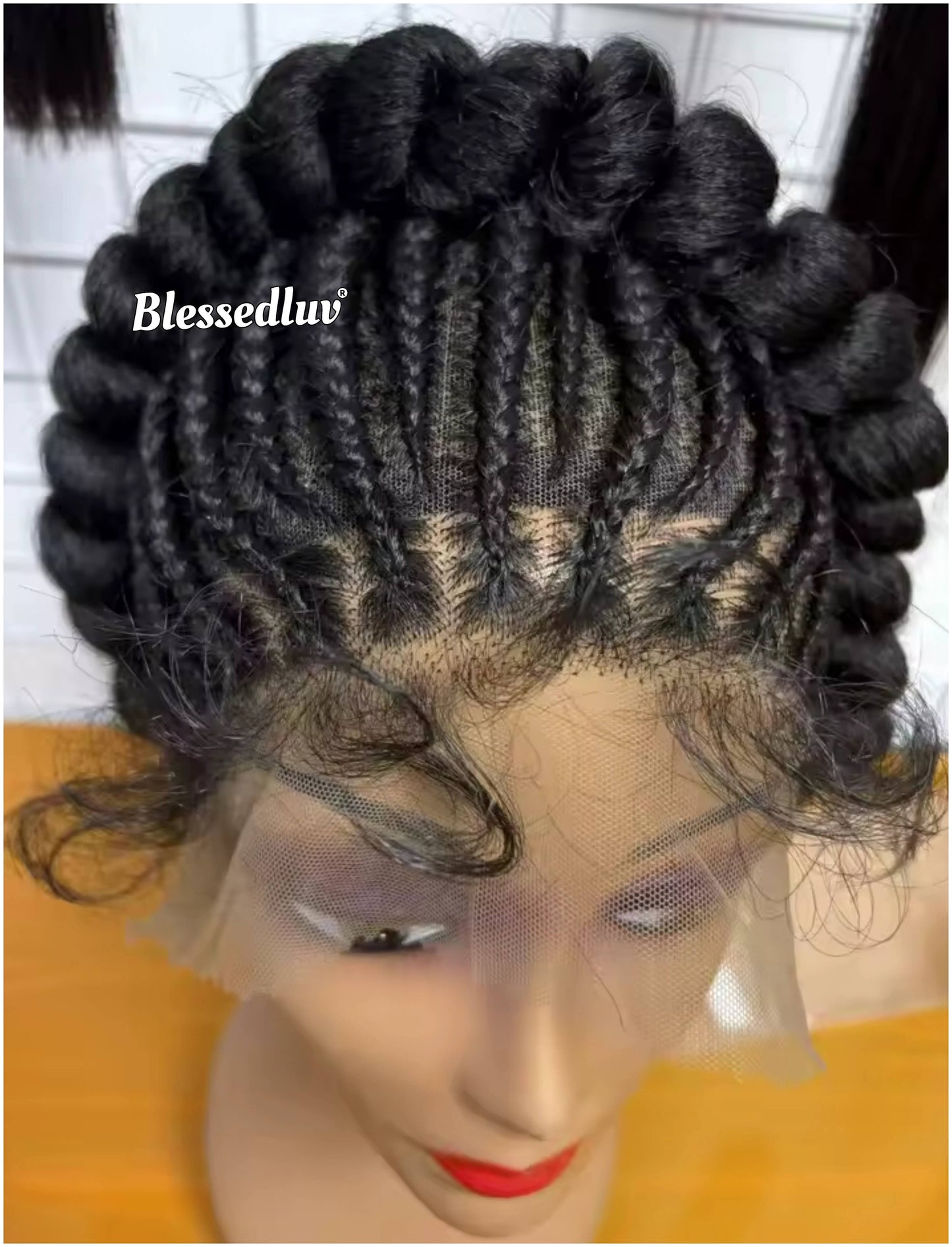 Adanna - Bantu Braids Full Lace Wig-Wig-Blessedluv.com-Brazilianweave.com