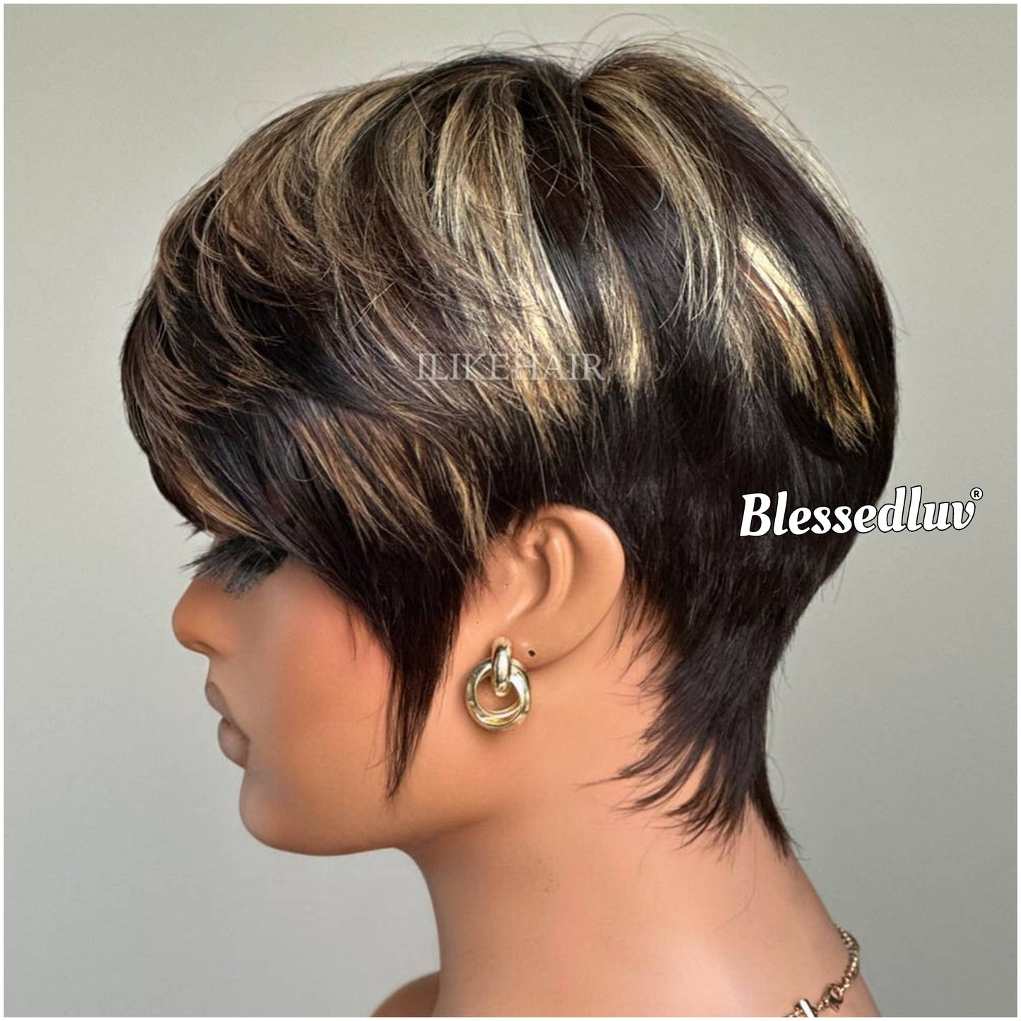 Karina – Pixie Cut No Lace Glueless, Ready to Wear-Blessedluv.com-Brazilianweave.com