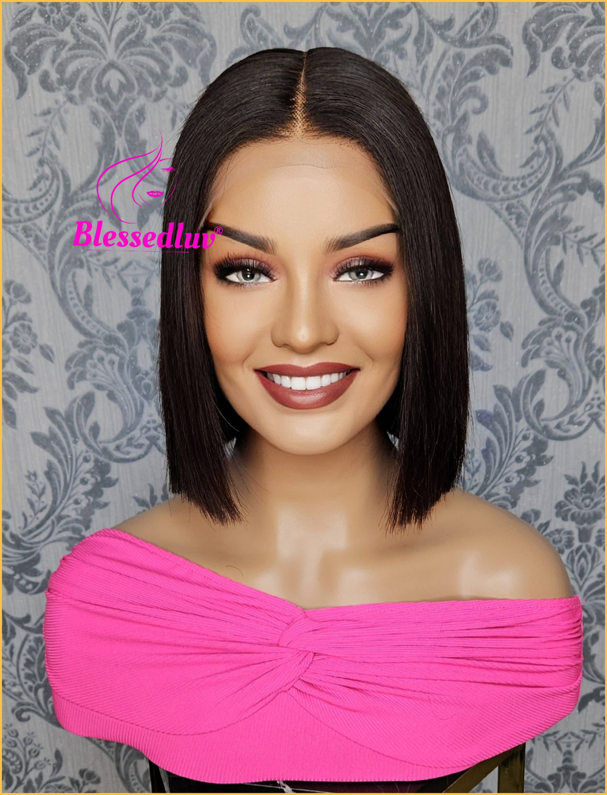 Christy - Lace Frontal Bob Wig-Wig-Blessedluv.com-Brazilianweave.com
