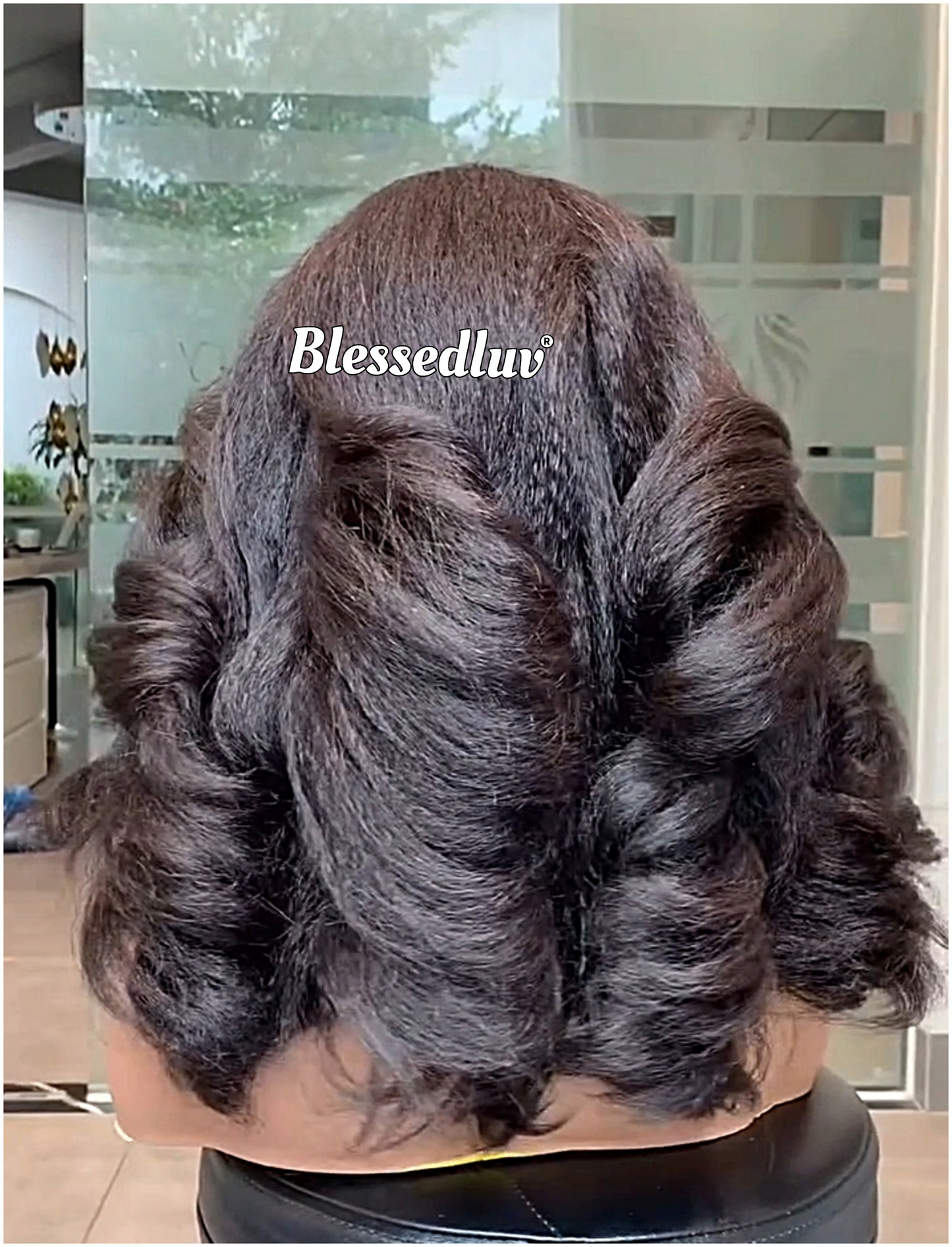 Esther - Texture Ventilated Yaki Wavy SDD Wig-Blessedluv.com-Brazilianweave.com