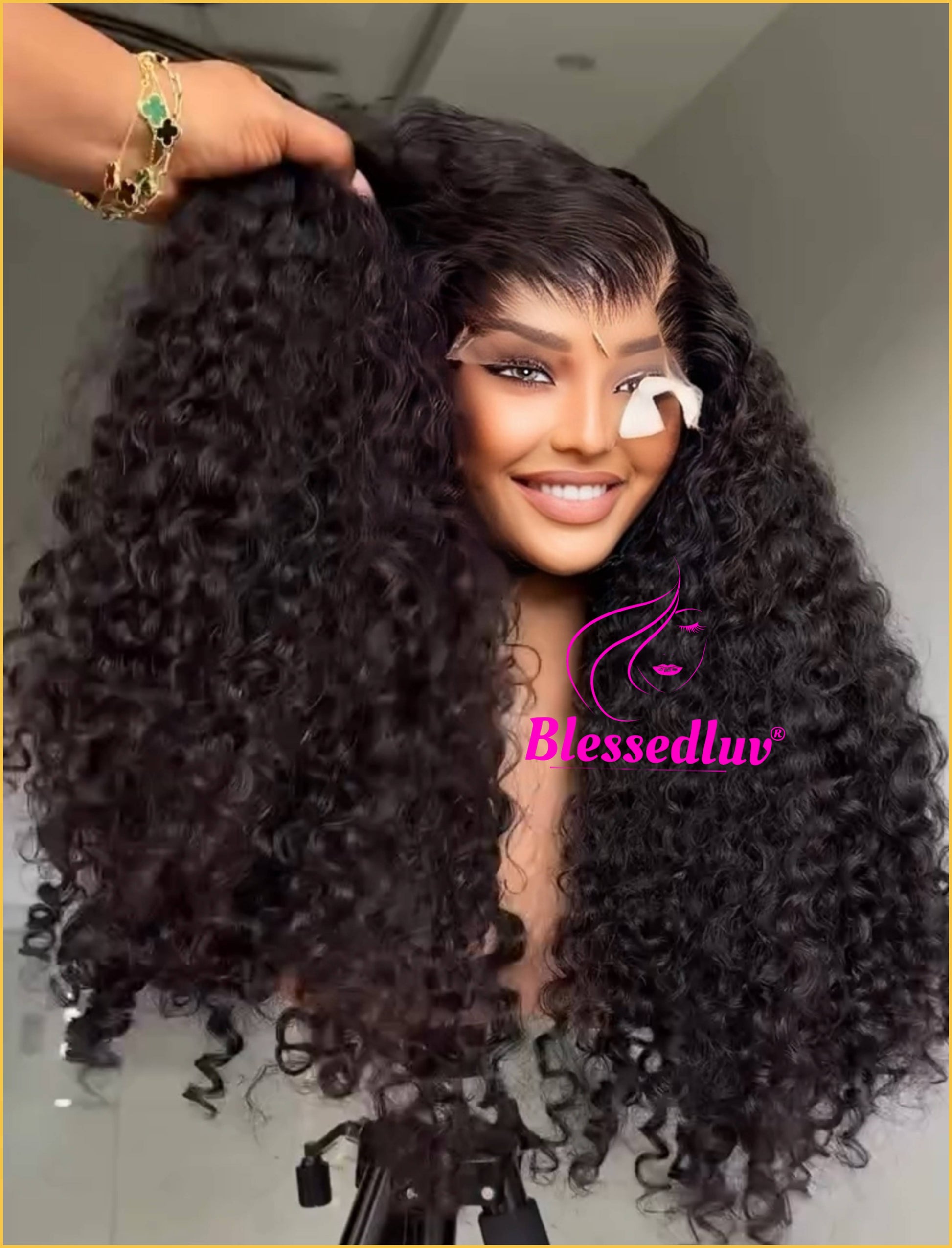 Destiny - Eurasian Curls Luxury Super Double Drawn Wig - 24 inch-Blessedluv.com-Brazilianweave.com