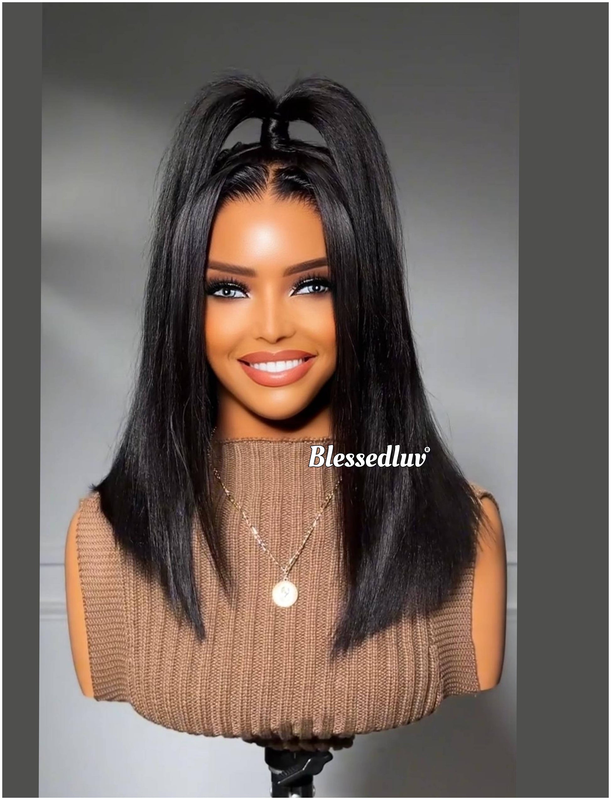 Flexie – Glueless Layered HD 7x5 Closure Lace Wig , Ready to Wear-Blessedluv.com-Brazilianweave.com