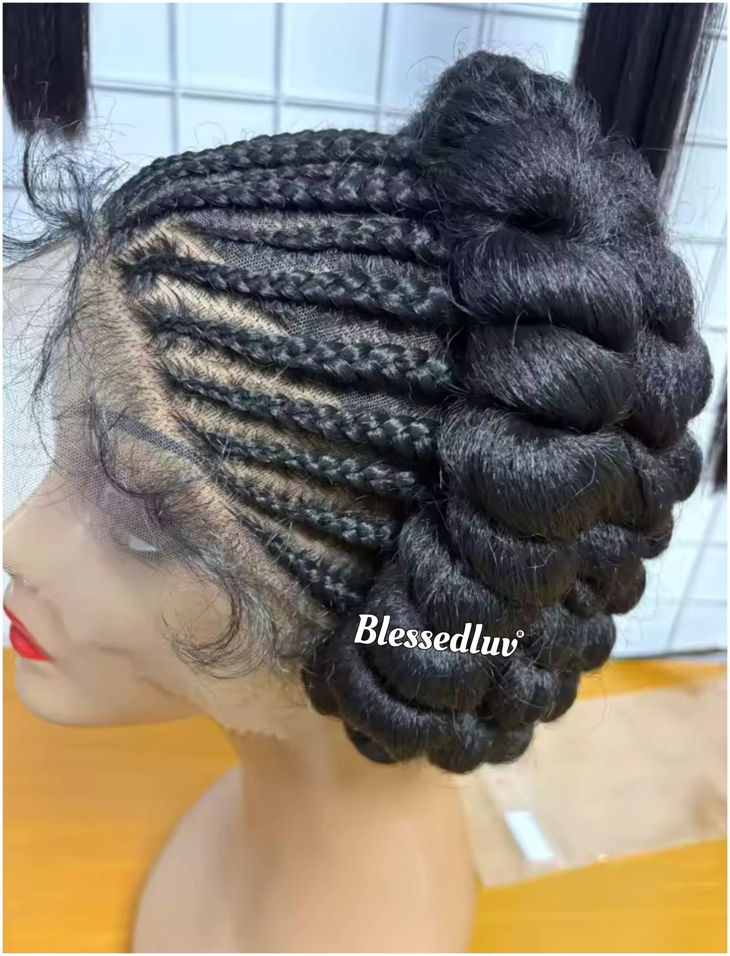 Adanna - Bantu Braids Full Lace Wig-Wig-Blessedluv.com-Brazilianweave.com