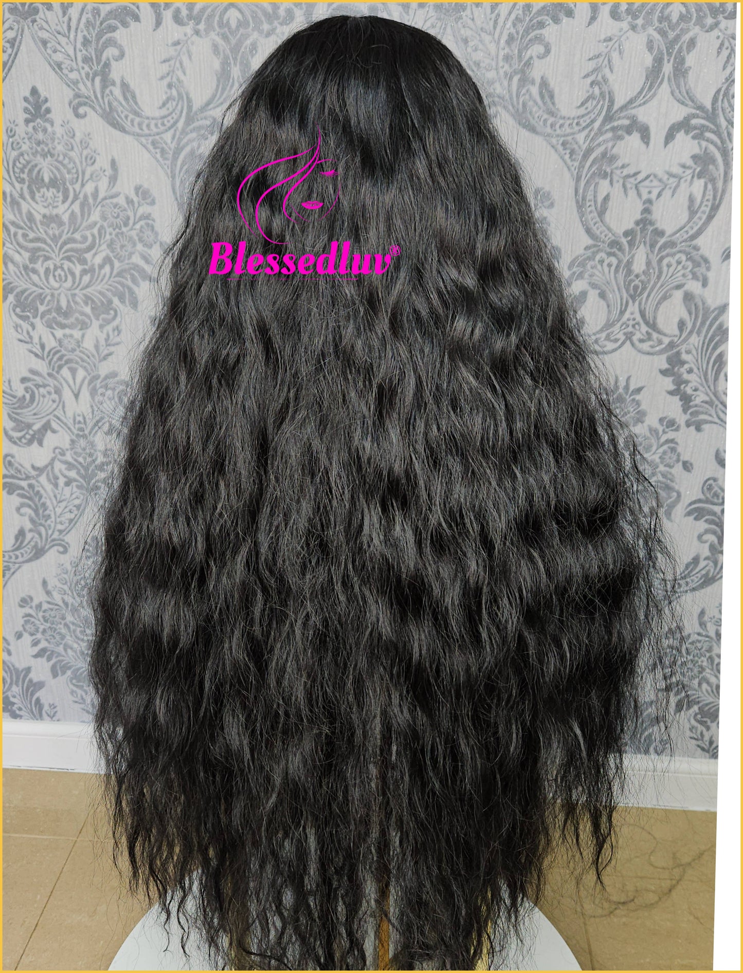 Karen - Synthetic Wavy Lace Wig-Blessedluv.com-Brazilianweave.com