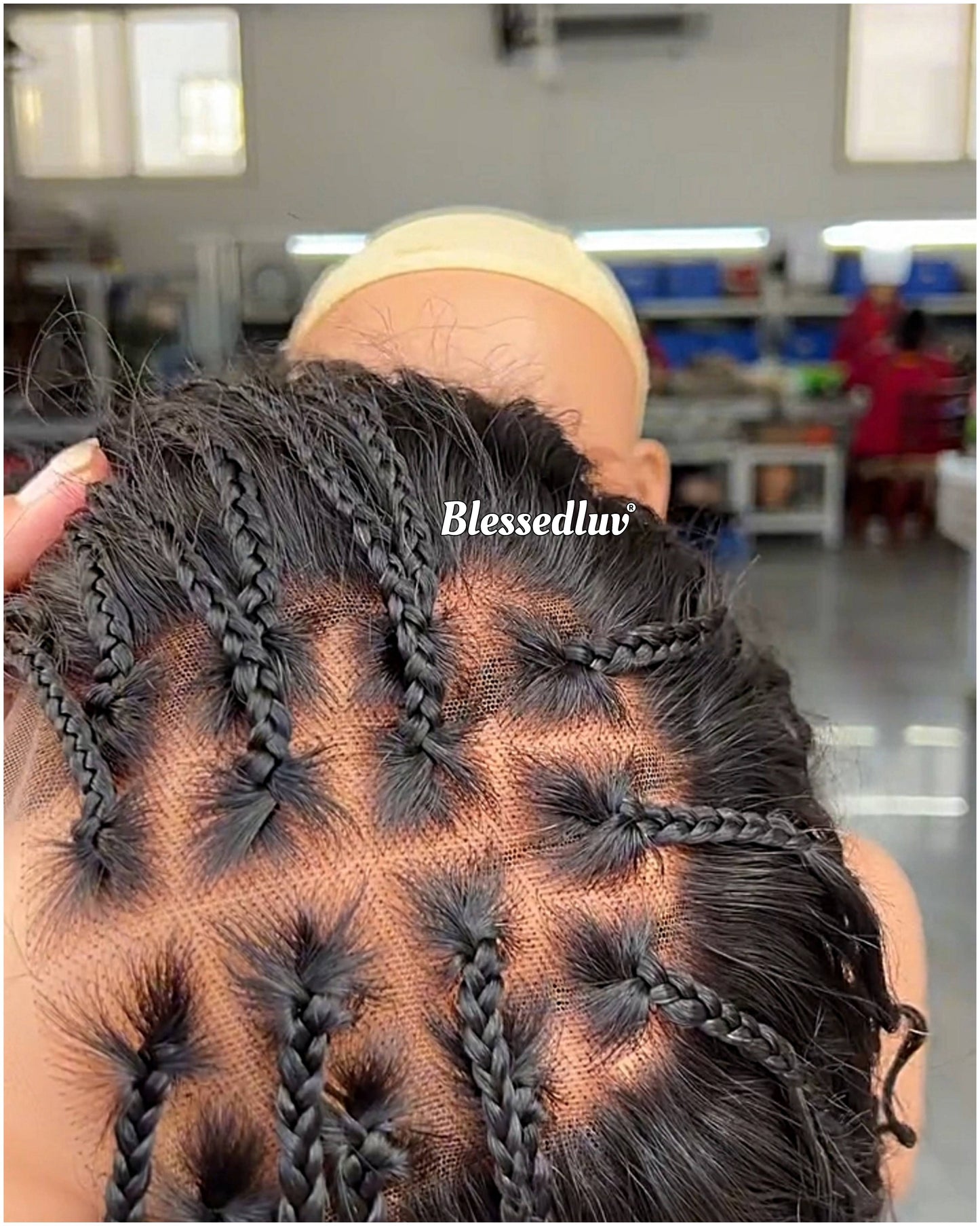 Ludmia – Knotless Braids HD Lace Wig – Custom Glueless Wig | Choose Lagos or Standard Hairline-Wig-Blessedluv.com-Brazilianweave.com