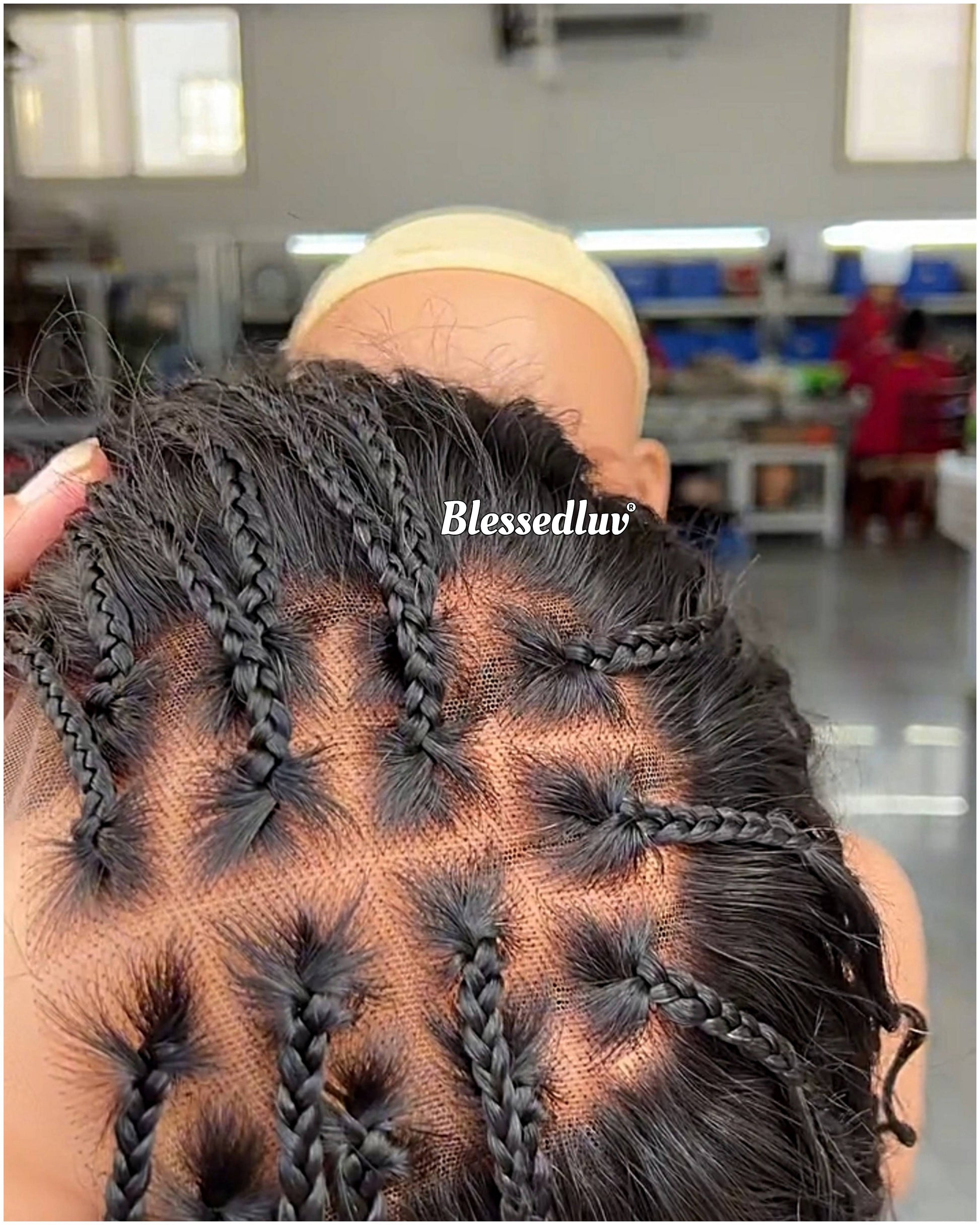Ludmia – Knotless Braids HD Lace Wig – Custom Glueless Wig | Choose Lagos or Standard Hairline-Wig-Blessedluv.com-Brazilianweave.com