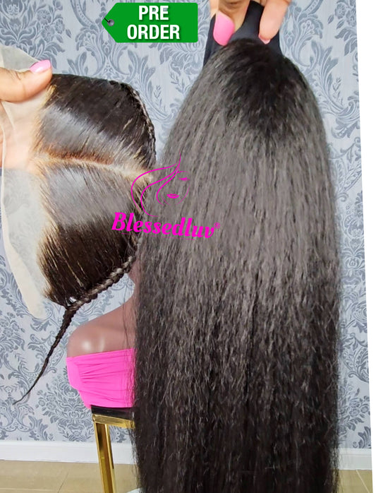 3-in-1 Wig Yaki & Glueless Frontal- Wear & Go