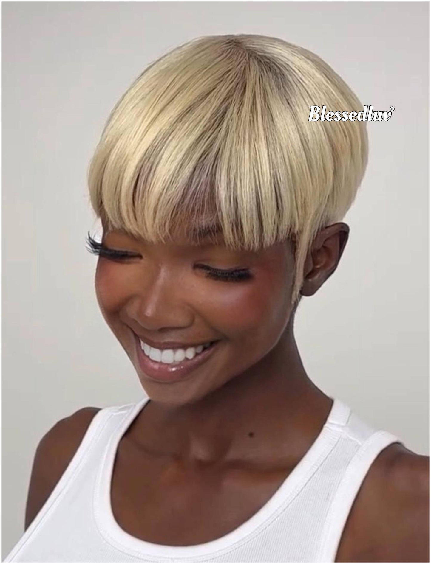 Tani – Pixie Cut No Lace Glueless, Ready to Wear-Blessedluv.com-Brazilianweave.com