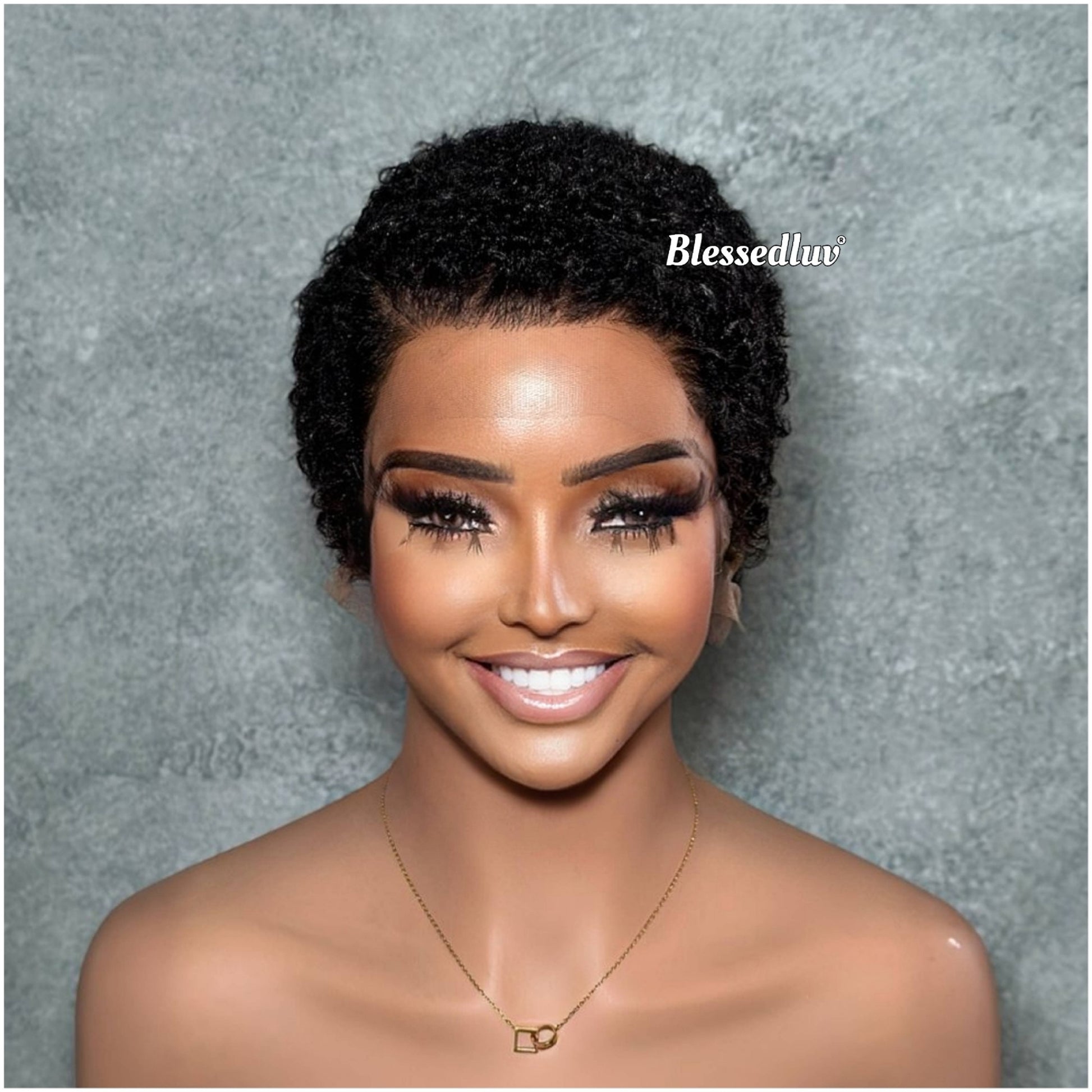 Lydia – Pixie Cut Glueless Full Lace Wig, Ready to Wear-Blessedluv.com-Brazilianweave.com