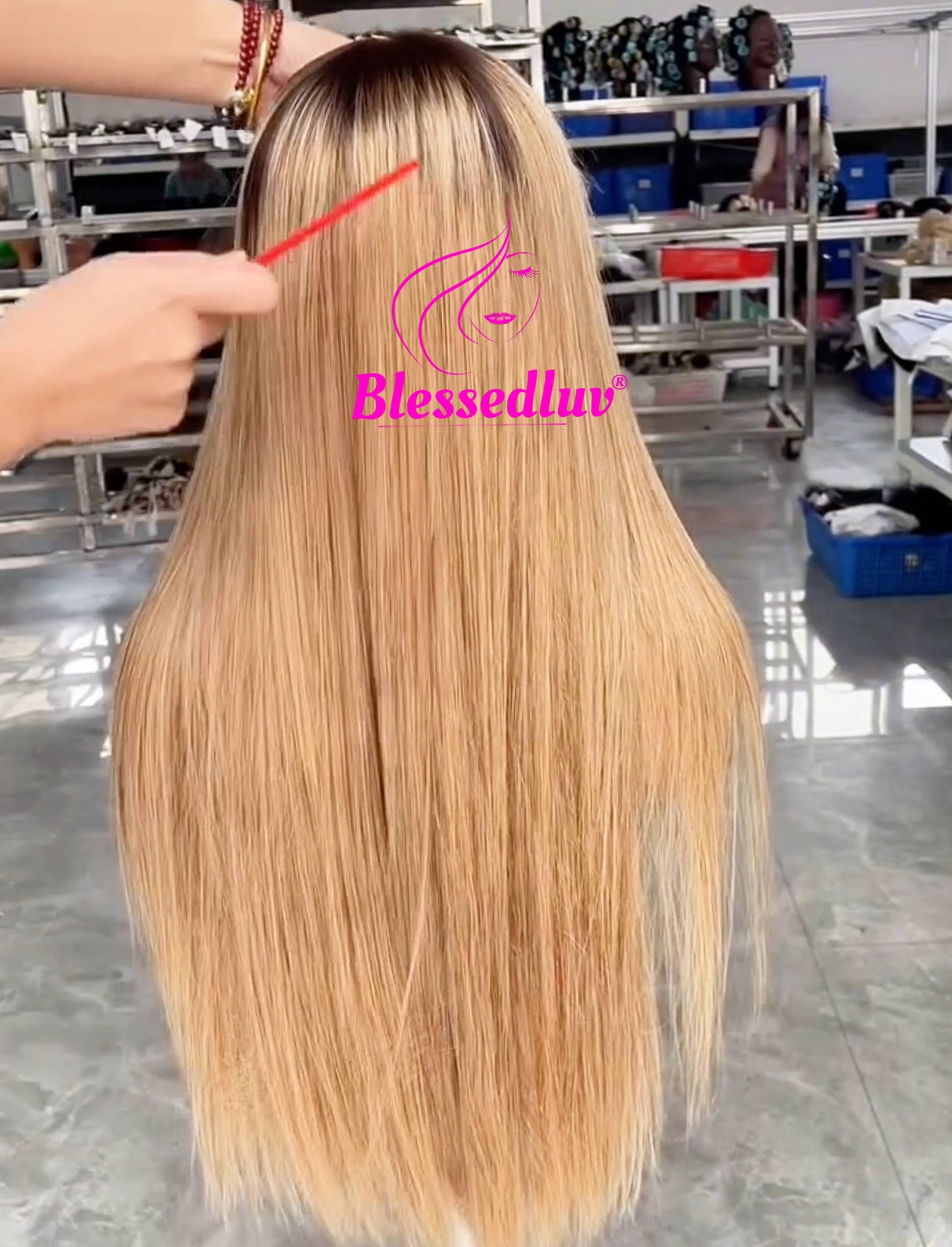 Rita - Lagos Hairline HD Lace Ombré Wig-Wig-Blessedluv.com-Brazilianweave.com