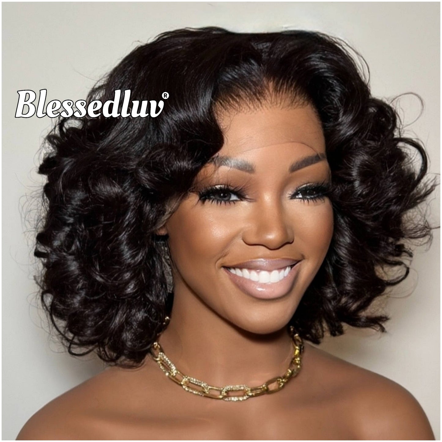 Karen – Bouncy Curls Glueless HD 5x5 Closure Lace Wig, Ready to Wear-Blessedluv.com-Brazilianweave.com