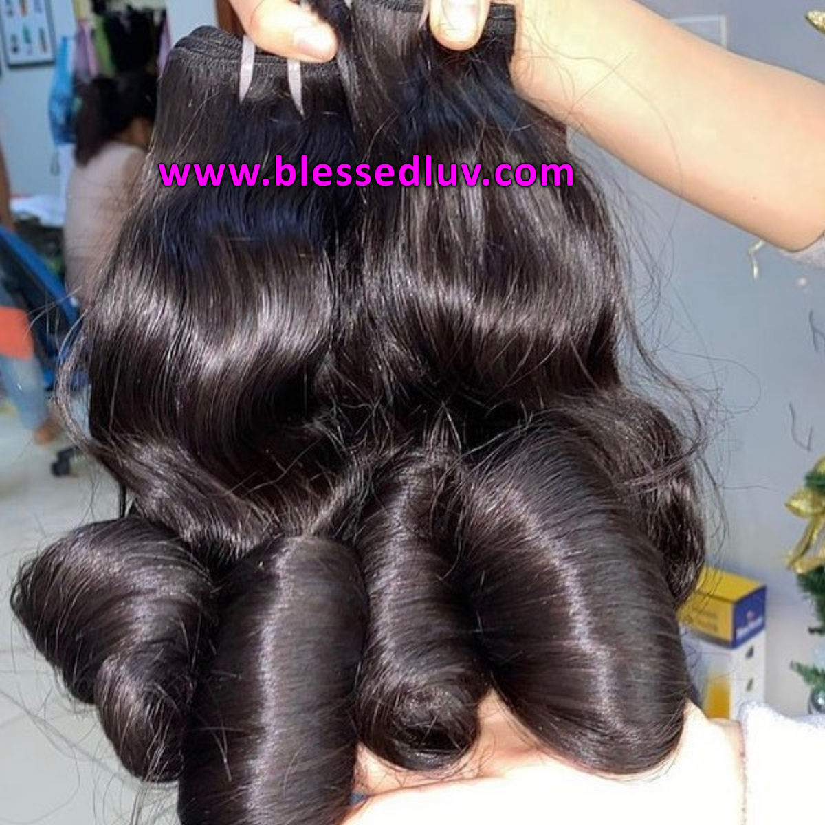 Bouncy Curl - Luxury Bone Straight Super Double Drawn - Last 5 Years+ -SALE STOCK