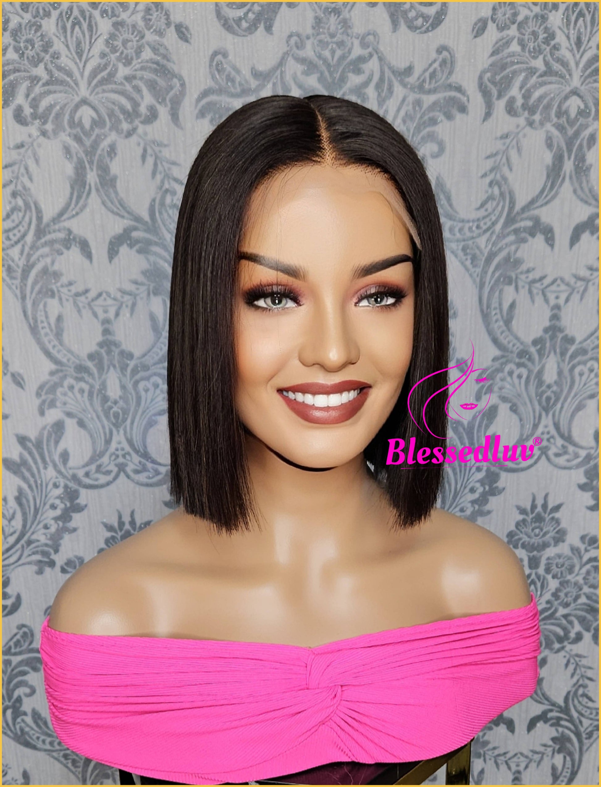 Christy - Lace Frontal Bob Wig-Wig-Blessedluv.com-Brazilianweave.com