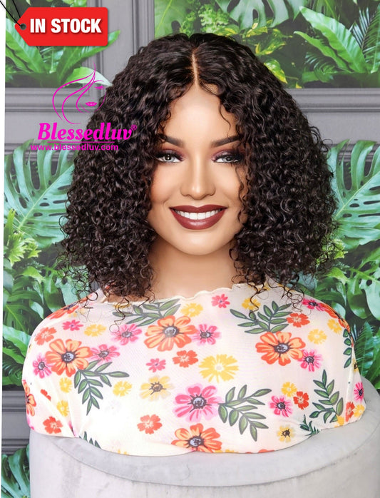 Cynthia - Raw Burmese Curly Closure Wig-Wigs-www.blessed.com-Brazilianweave.com