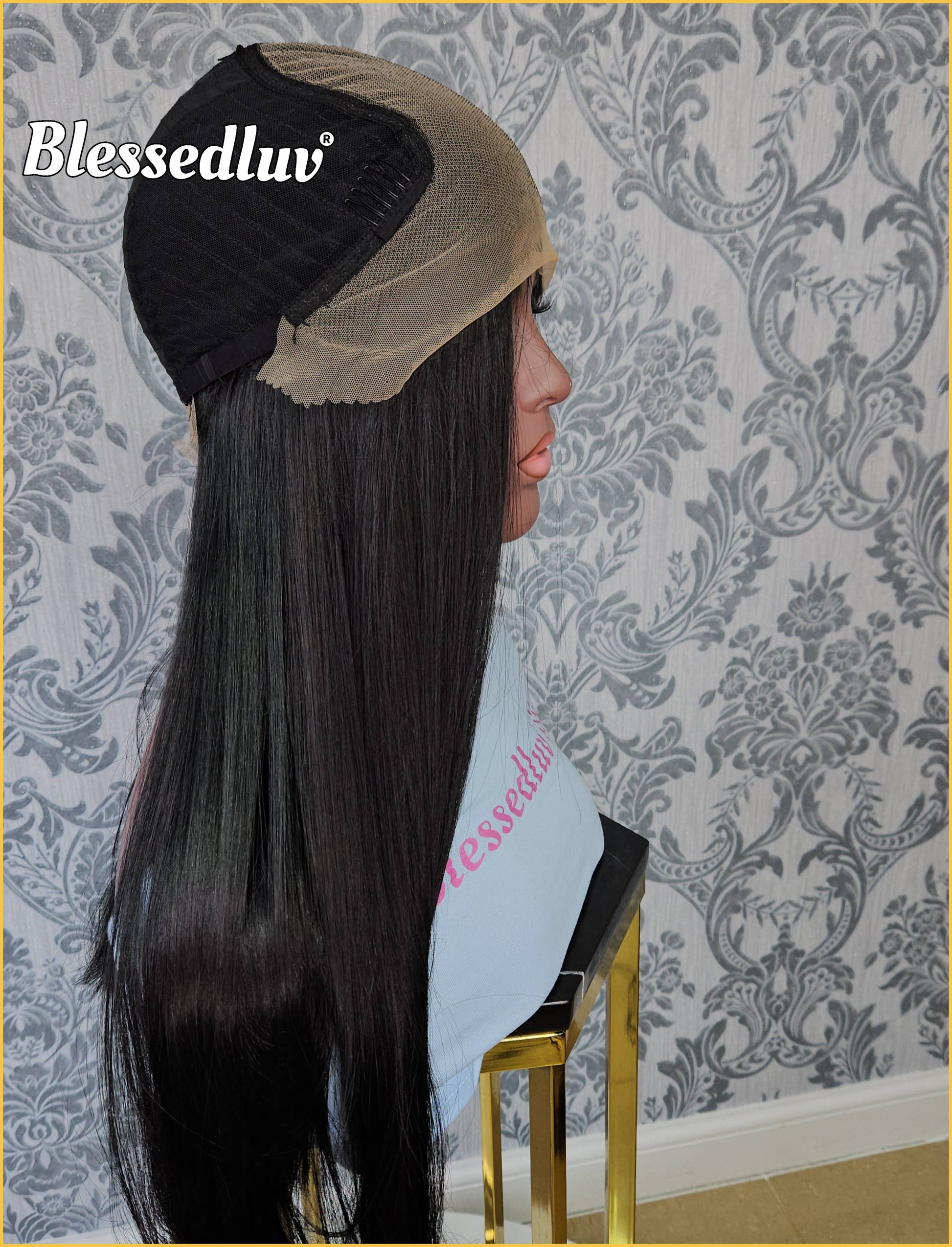Brielle – 13x6 Premium Human Hair Blend Wig-Wig-Blessedluv.com-Brazilianweave.com