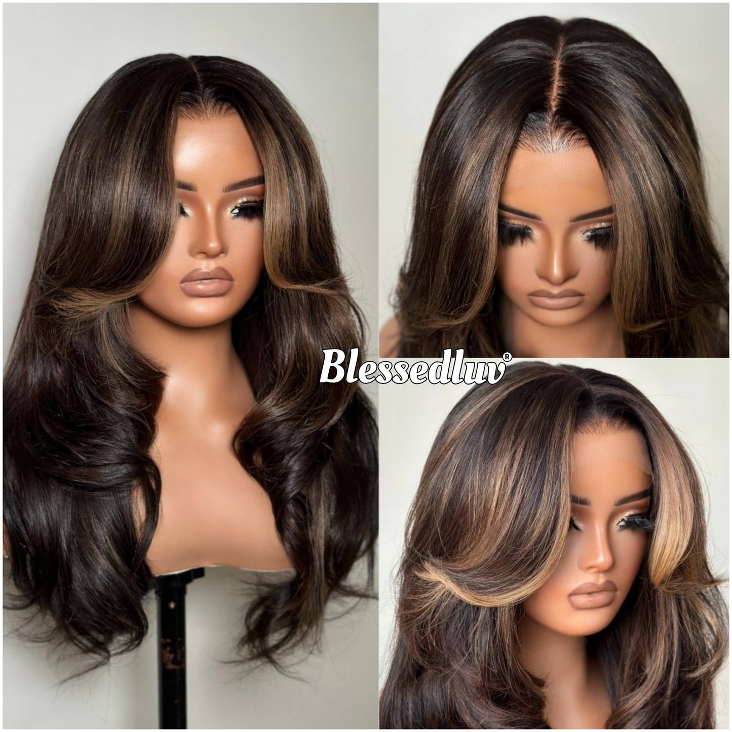 Whitney – Glueless Layered HD 7x5 Closure Lace Wig , Ready to Wear-Blessedluv.com-Brazilianweave.com