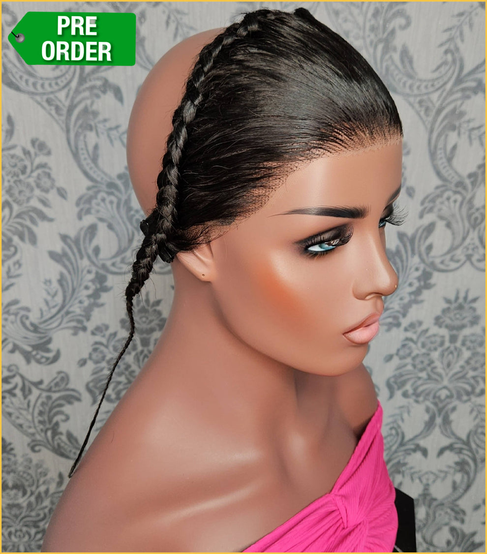 Tina 3-in-1 Wig Curly & Glueless Frontal- Wear & Go-Blessedluv.com-Brazilianweave.com