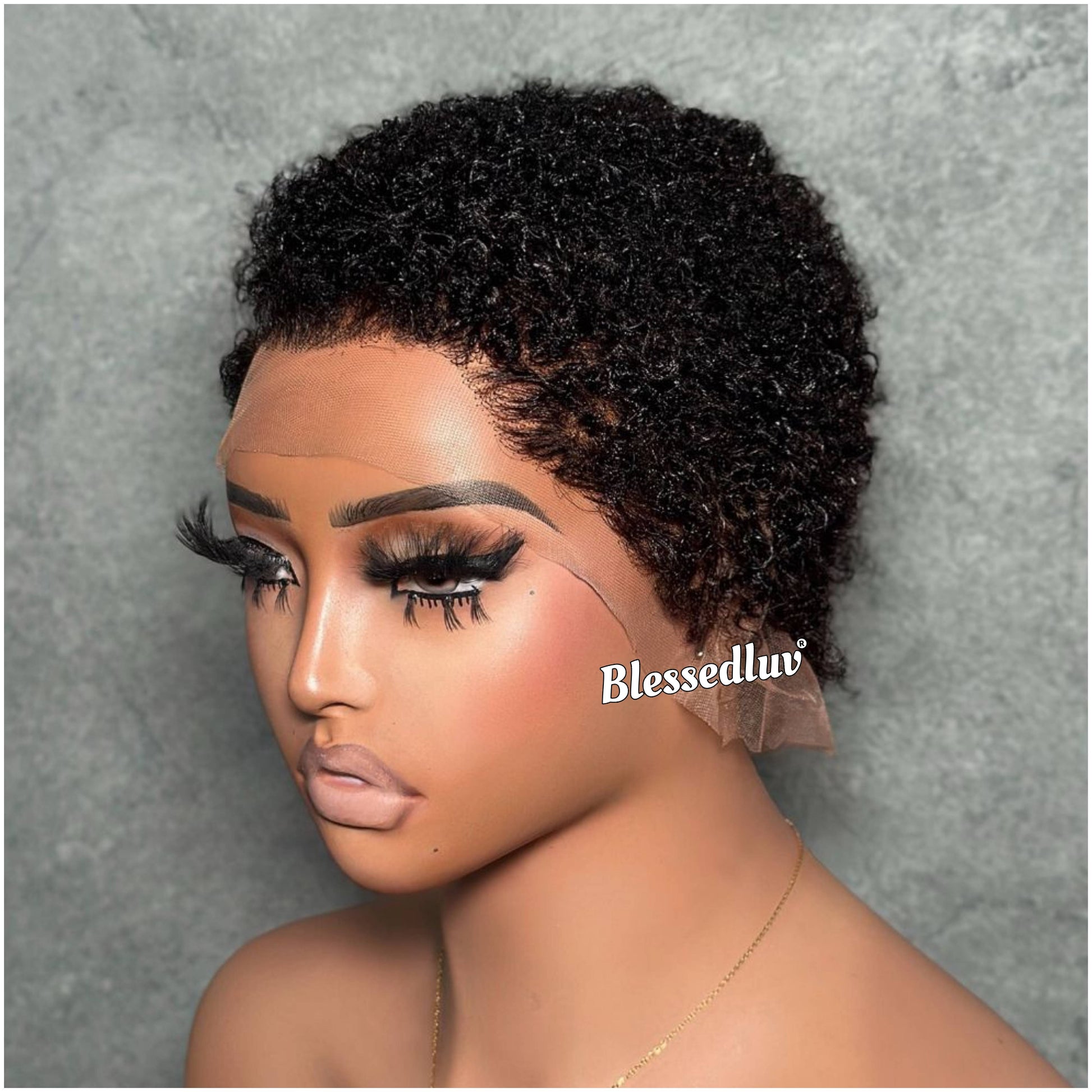 Lydia – Pixie Cut Glueless Full Lace Wig, Ready to Wear-Blessedluv.com-Brazilianweave.com