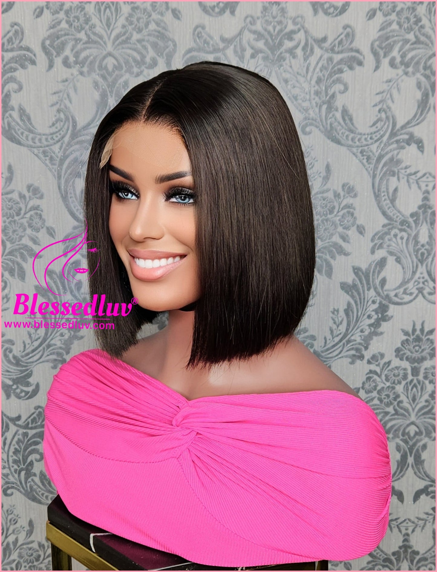 Julie - 4x4 Double Drawn Lace Glueless Closure HD Wig - SALE-Wig-Blessedluv.com-Brazilianweave.com