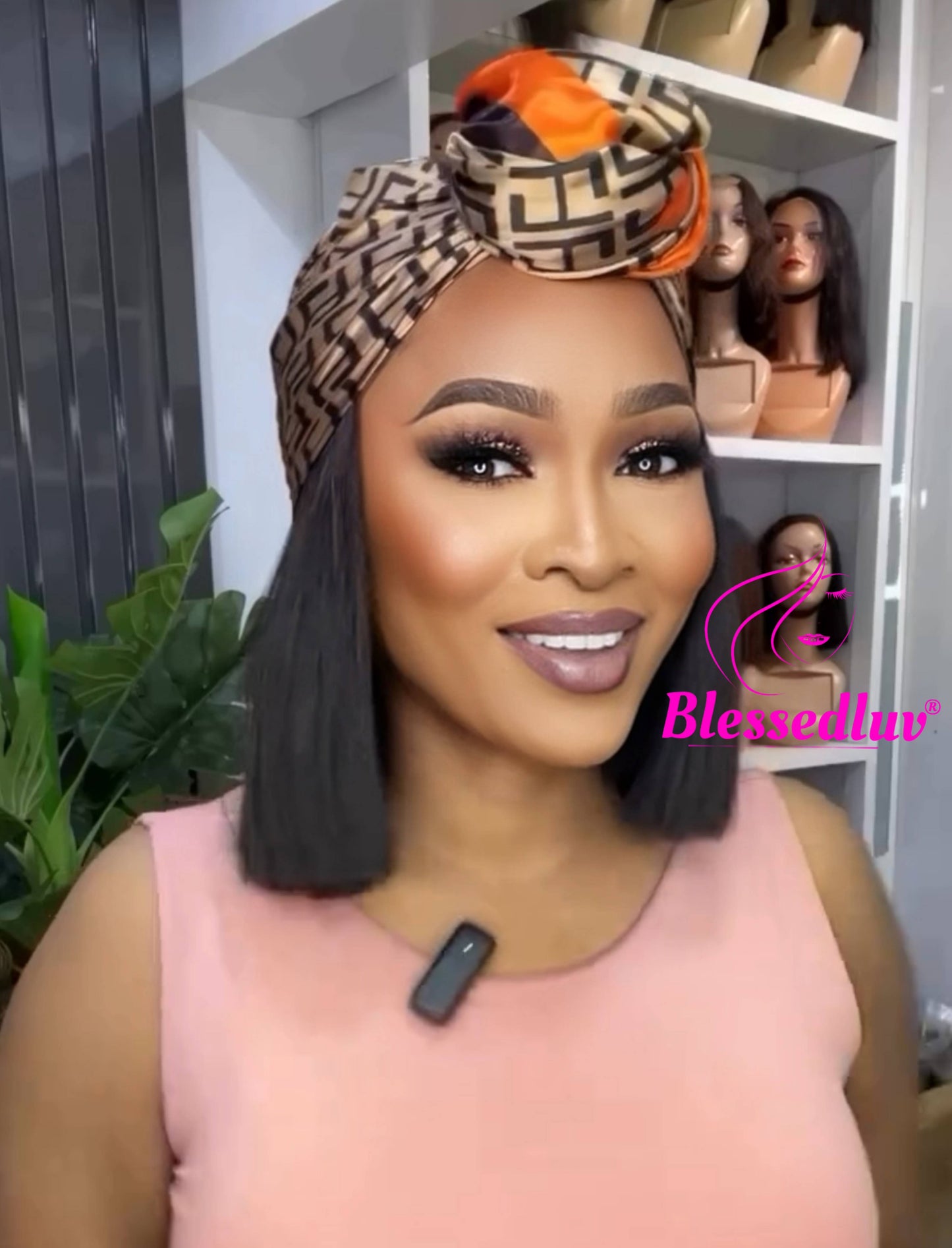 Bob Band Wig - Human Hair-Blessedluv.com-Brazilianweave.com