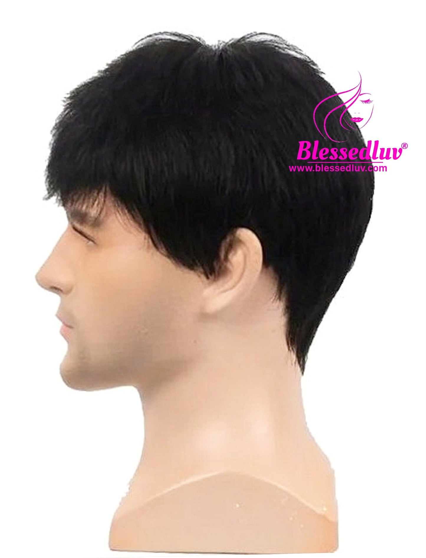 George - Glueless Man Human Hair Wig-WIG-Blessedluv.com-Brazilianweave.com