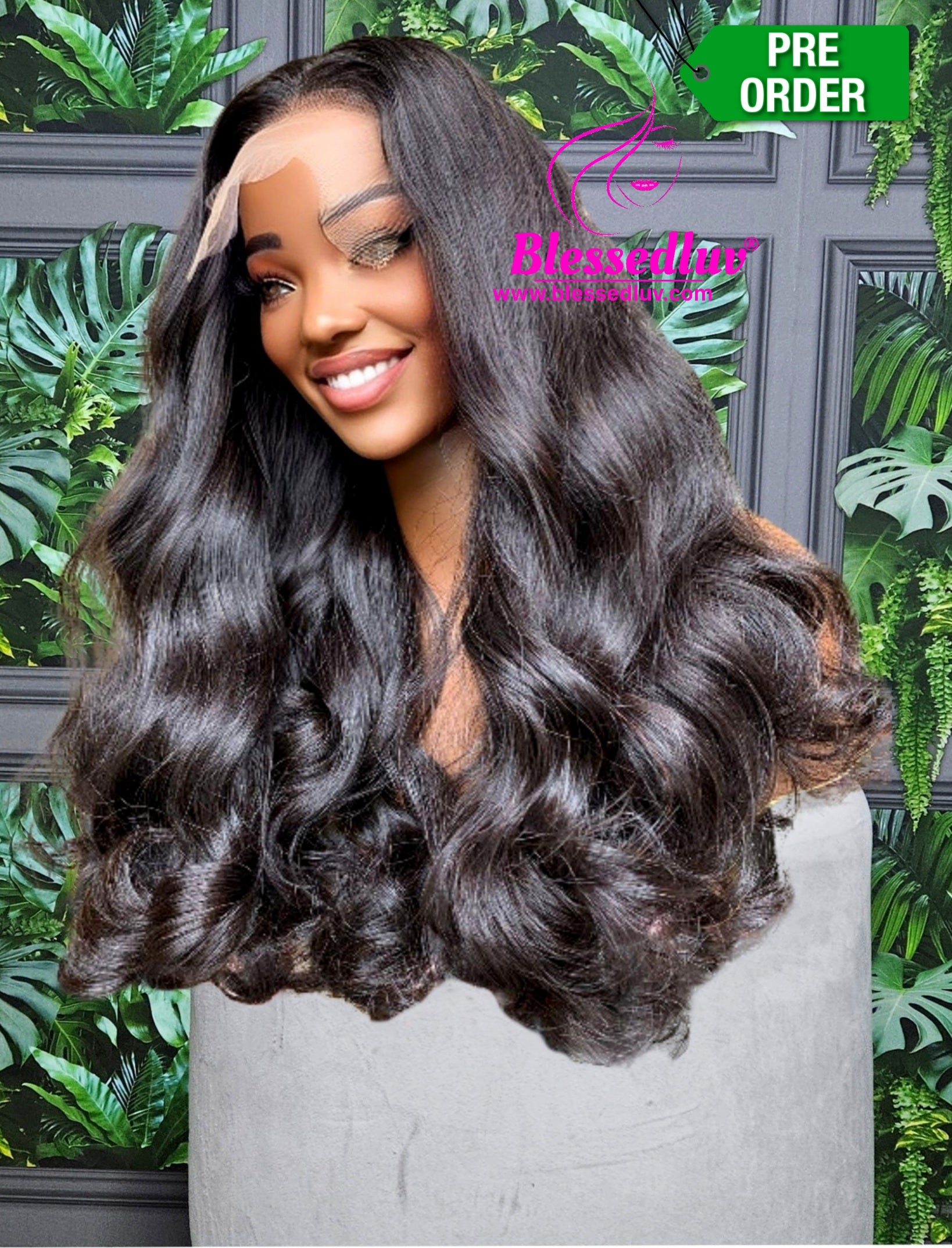 Habibi - Luxury Bouncy Curls - Super Double Drawn Wig - Last 5 Years+-WIG-www.blessedluv.com-Brazilianweave.com