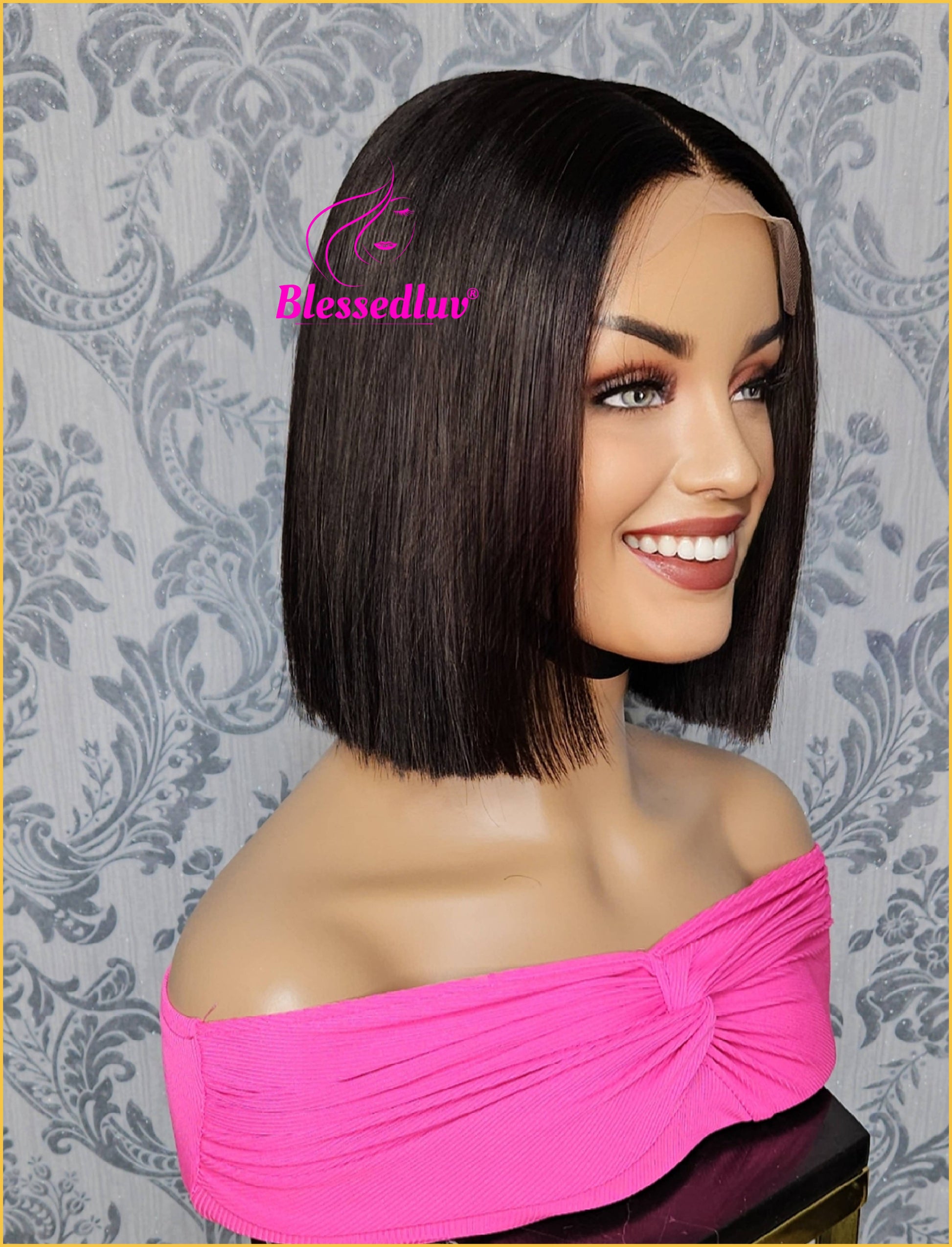Christy - Lace Frontal Bob Wig-Wig-Blessedluv.com-Brazilianweave.com