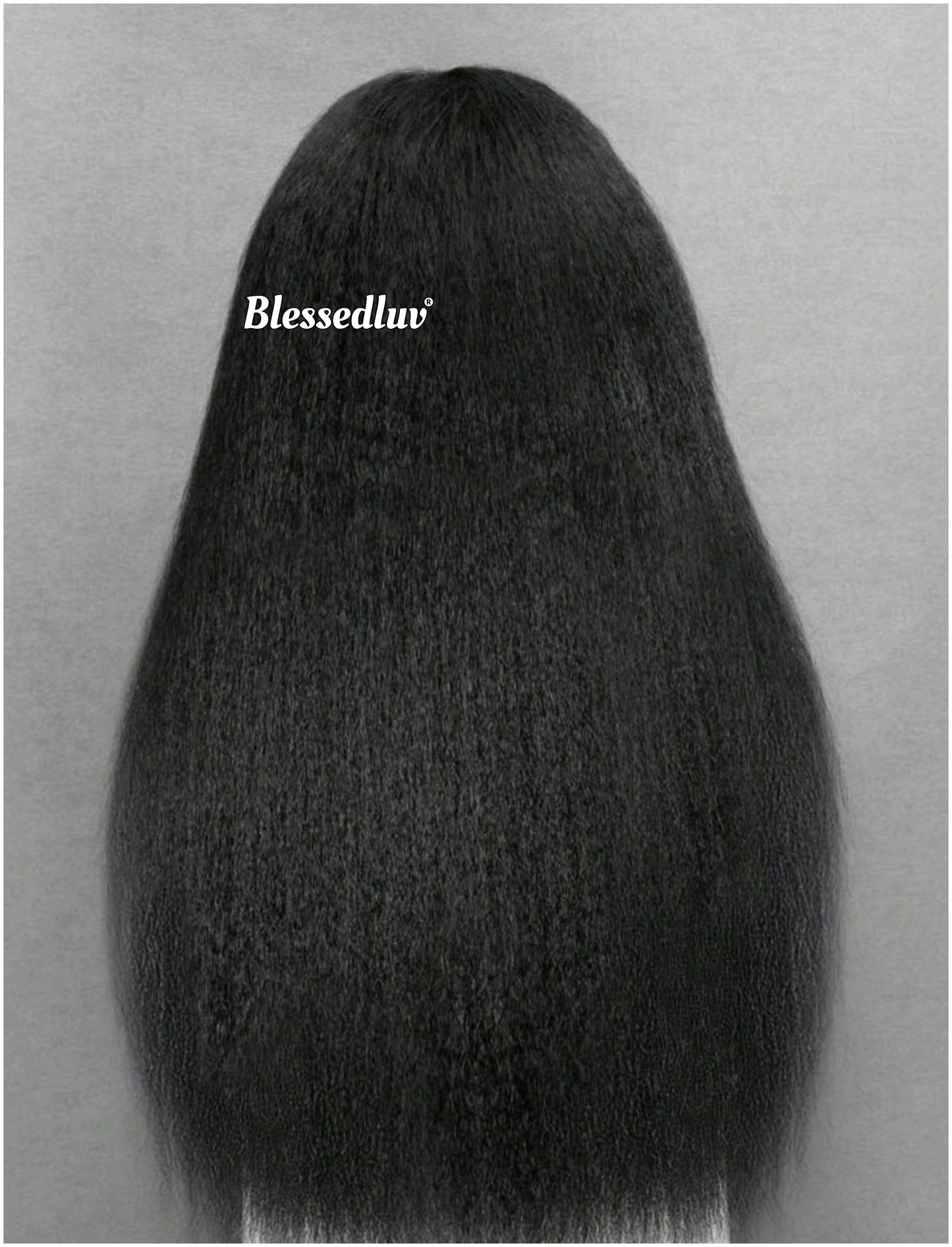 Adriana - Kinky Yaki Textured Glueless Wig-Blessedluv.com-Brazilianweave.com