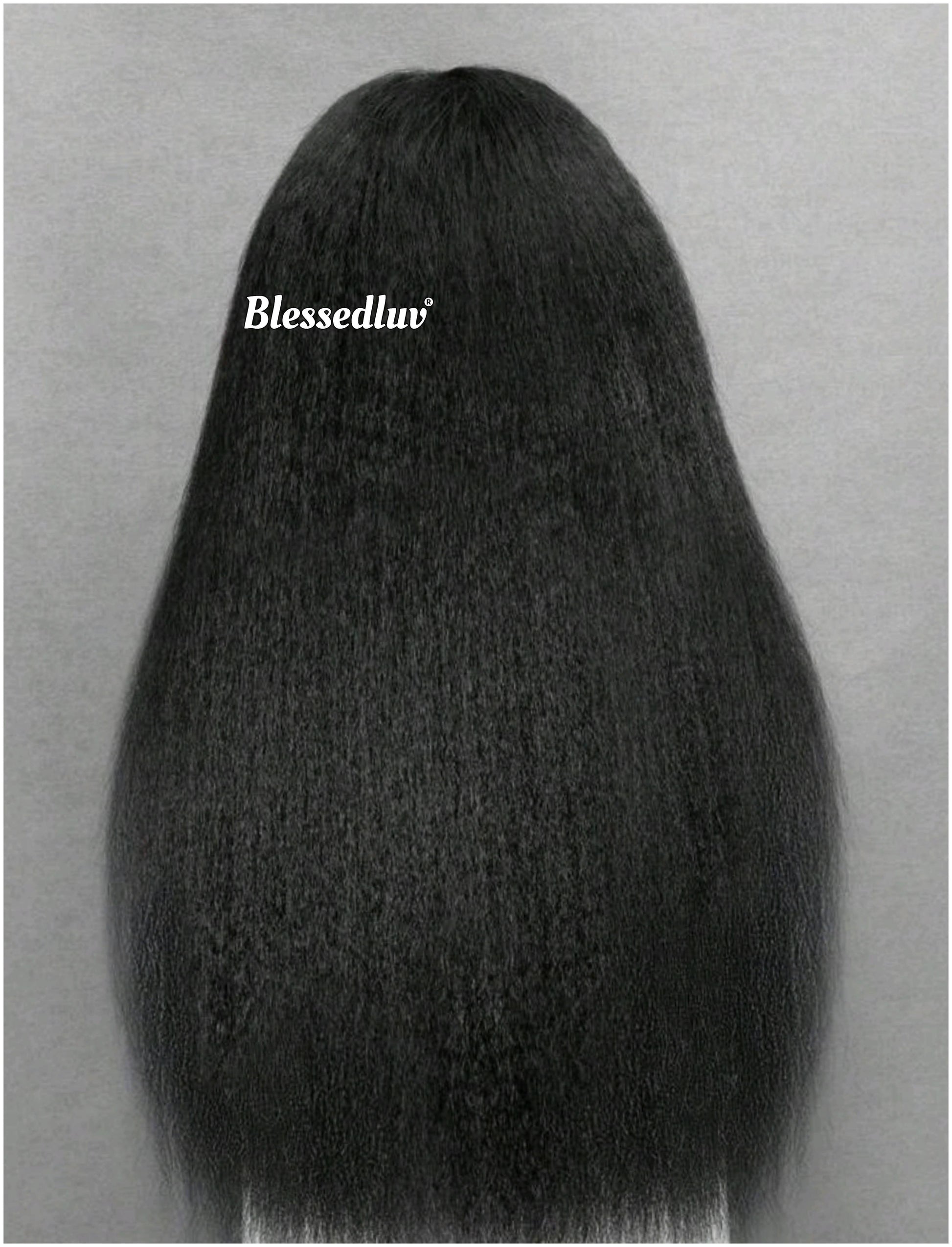 Adriana - Kinky Yaki Textured Glueless Wig-Blessedluv.com-Brazilianweave.com