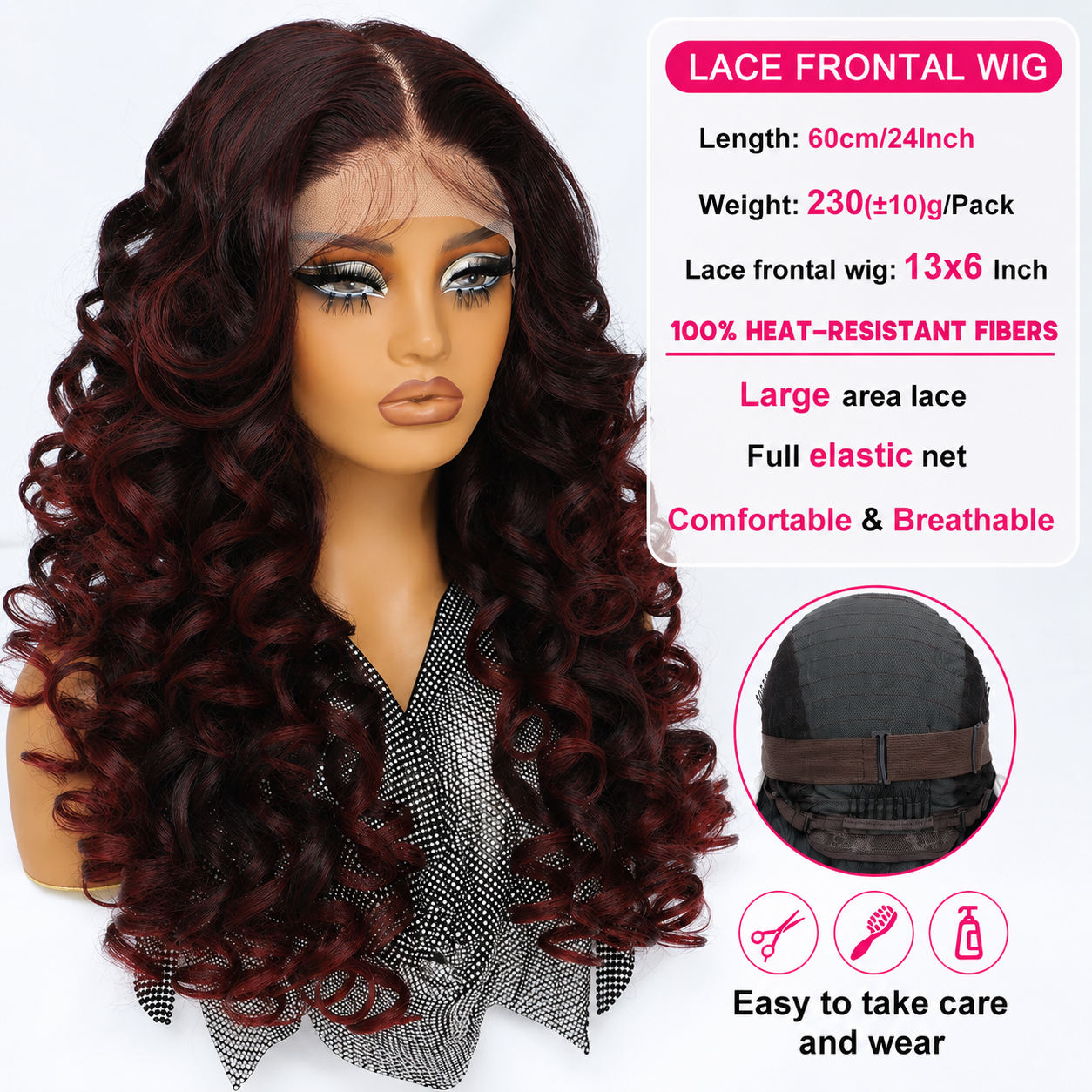 Honey Latisha – 13x6 Premium Human Hair Blend Wig-Wig-Blessedluv.com-Brazilianweave.com
