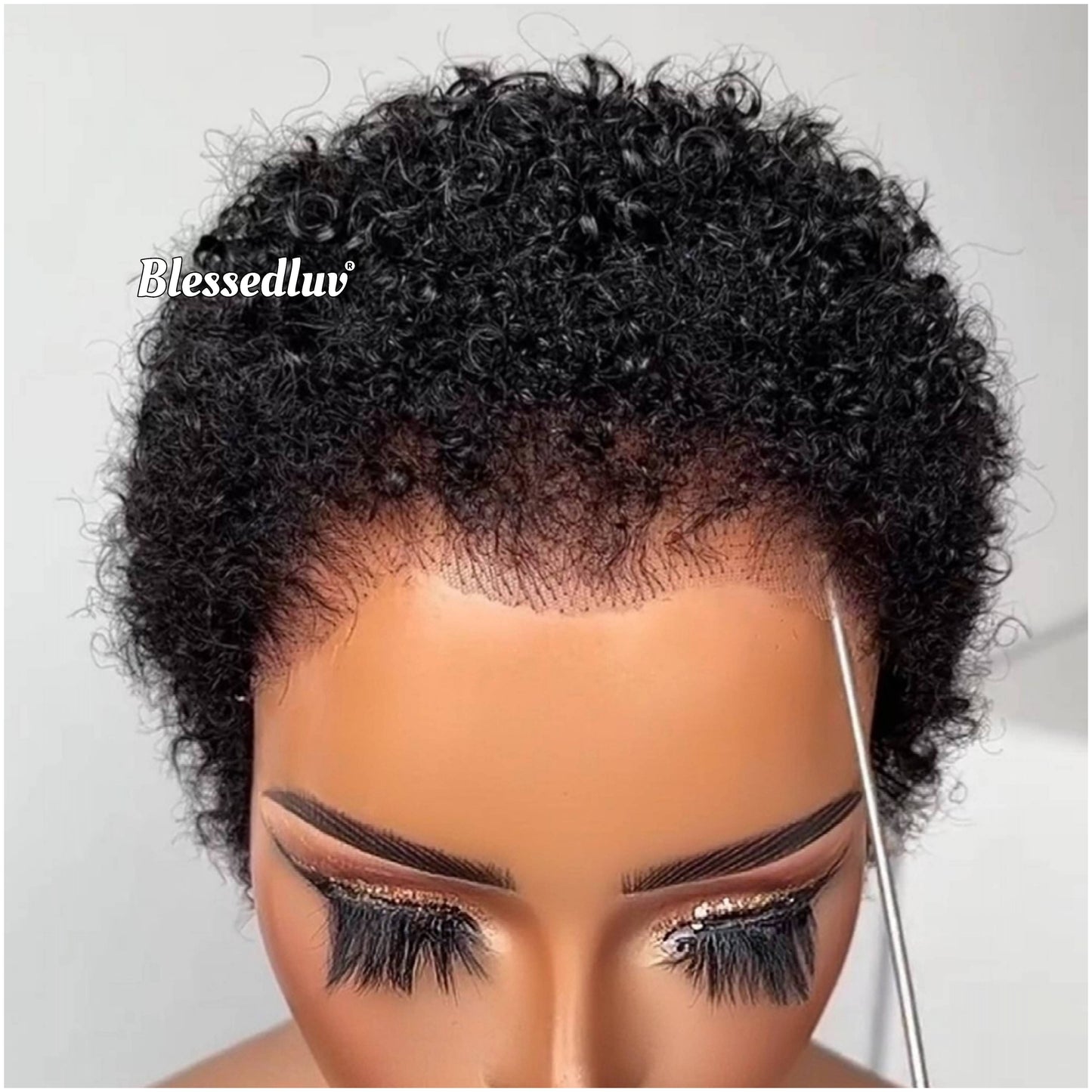 Lois – M Shape Lagos Hairline Pixie Cut Glueless Full Lace Wig, Ready to Wear-Blessedluv.com-Brazilianweave.com