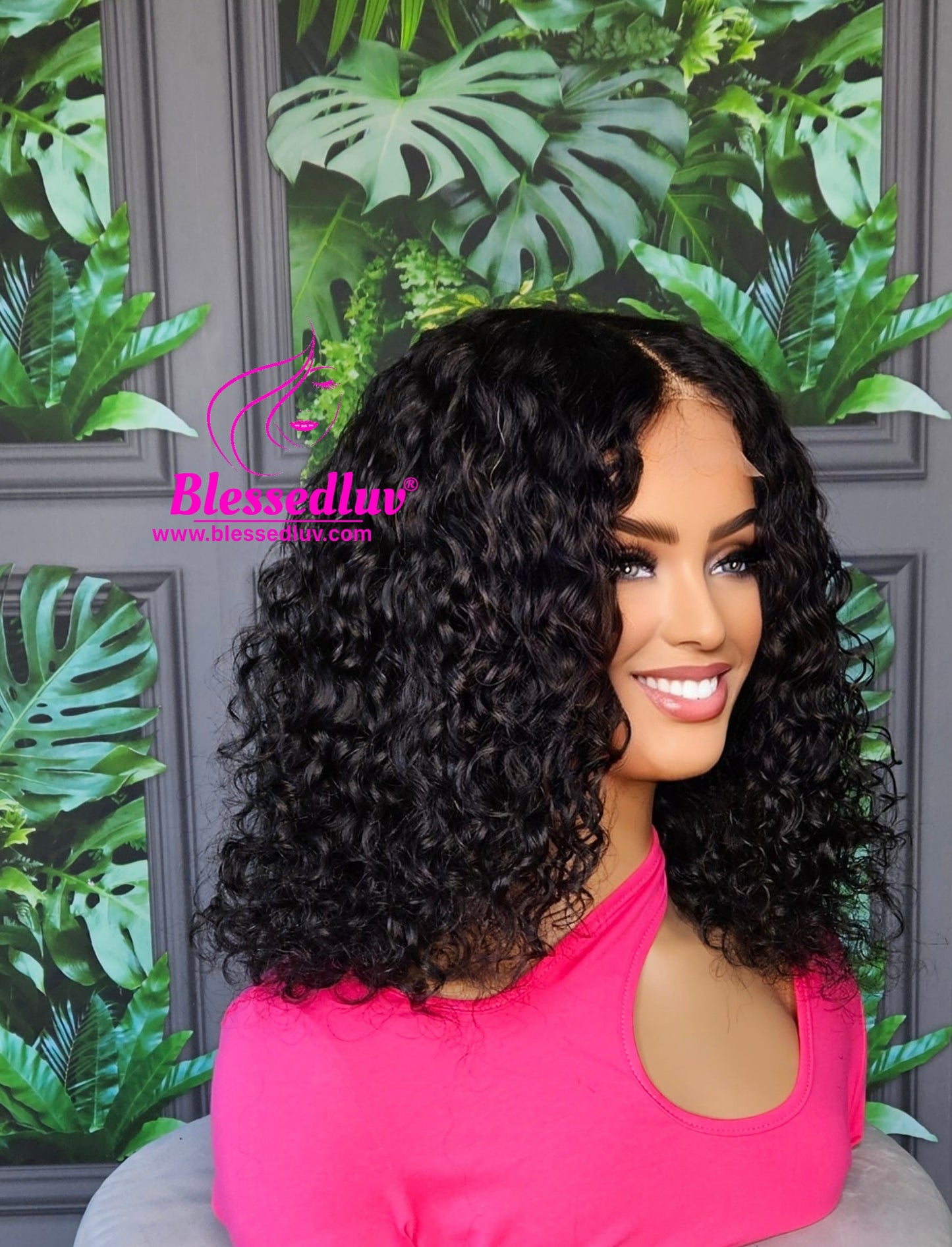 Beth - Luxury Natural Curls Lace Closure Wig-WIG-www.blessedluv.com-Brazilianweave.com