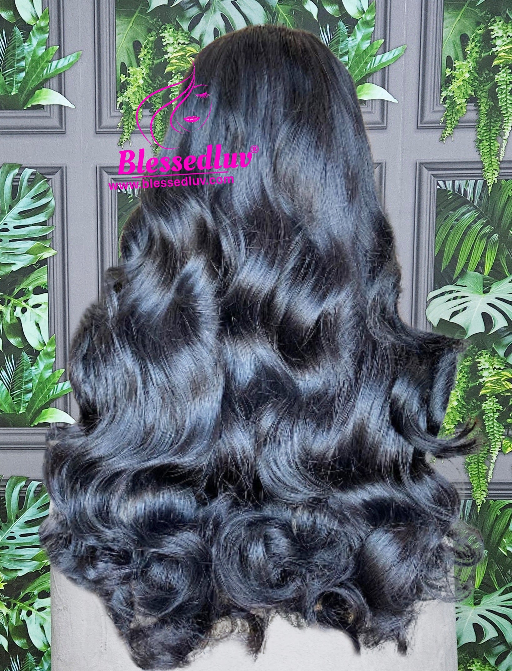 Habibi - Luxury Bouncy Curls - Super Double Drawn Wig - Last 5 Years+-WIG-www.blessedluv.com-Brazilianweave.com