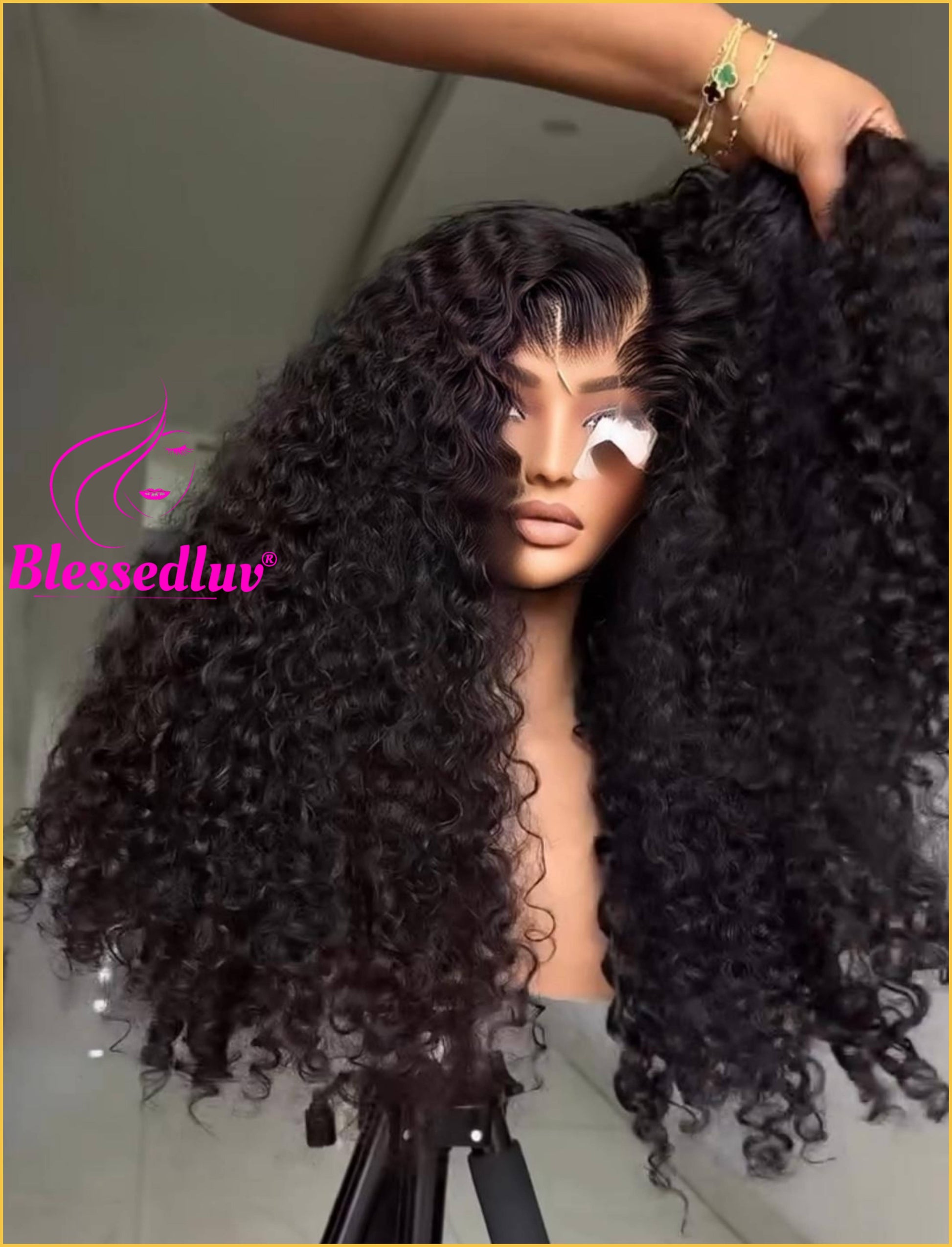 Destiny - Eurasian Curls Luxury Super Double Drawn Wig - 24 inch-Blessedluv.com-Brazilianweave.com