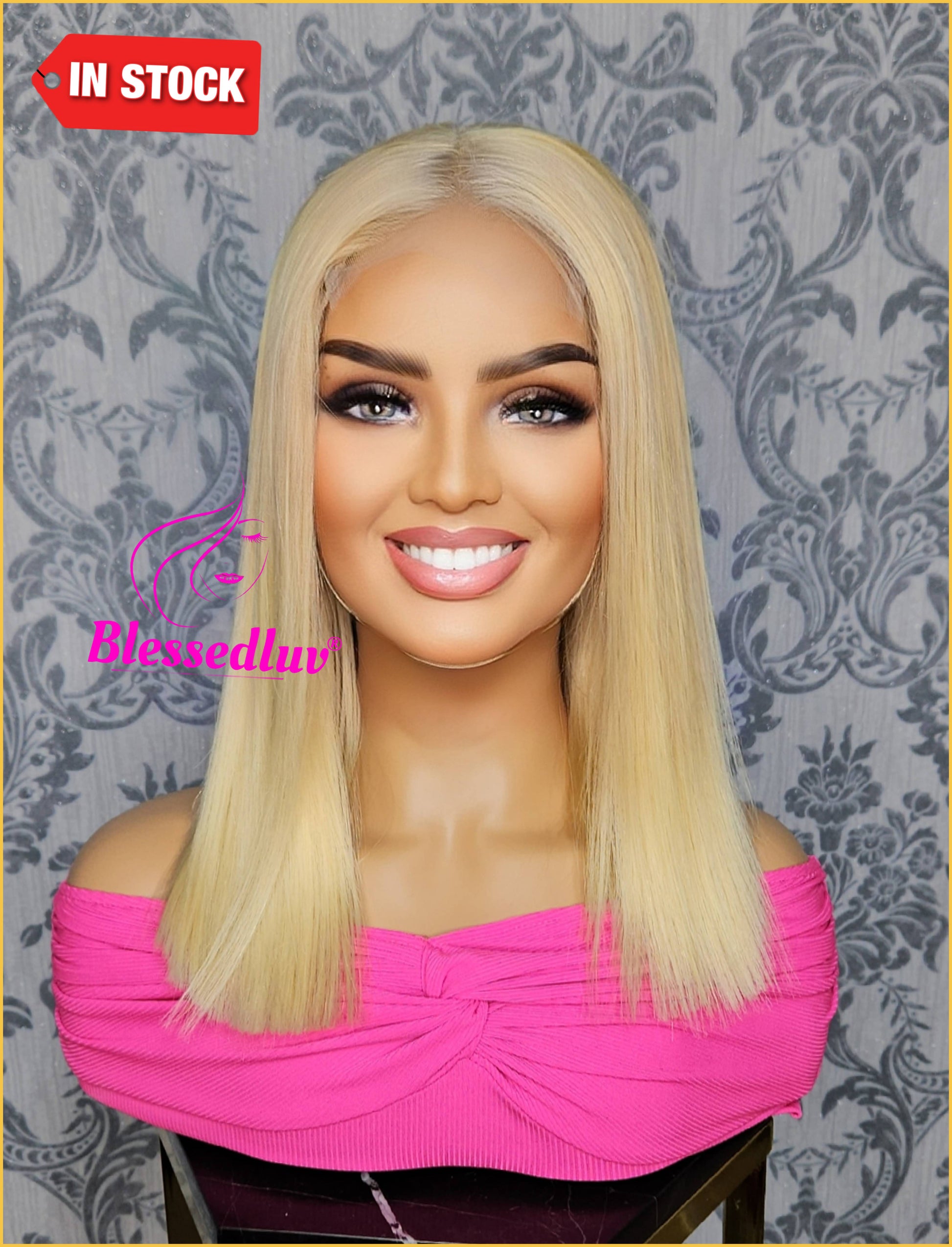 Tesser - Ombre Blonde European Hair - Lace Wig SALE-www.blessedluv.com-Brazilianweave.com