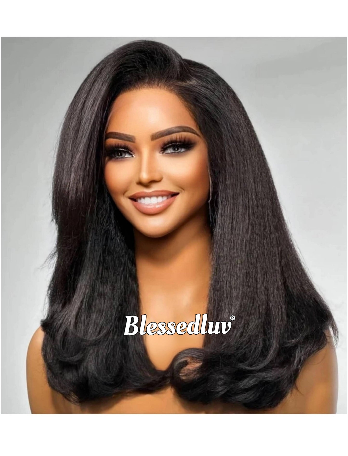 Ada - 4c Texture Ventilated Kinky Wig-Blessedluv.com-Brazilianweave.com