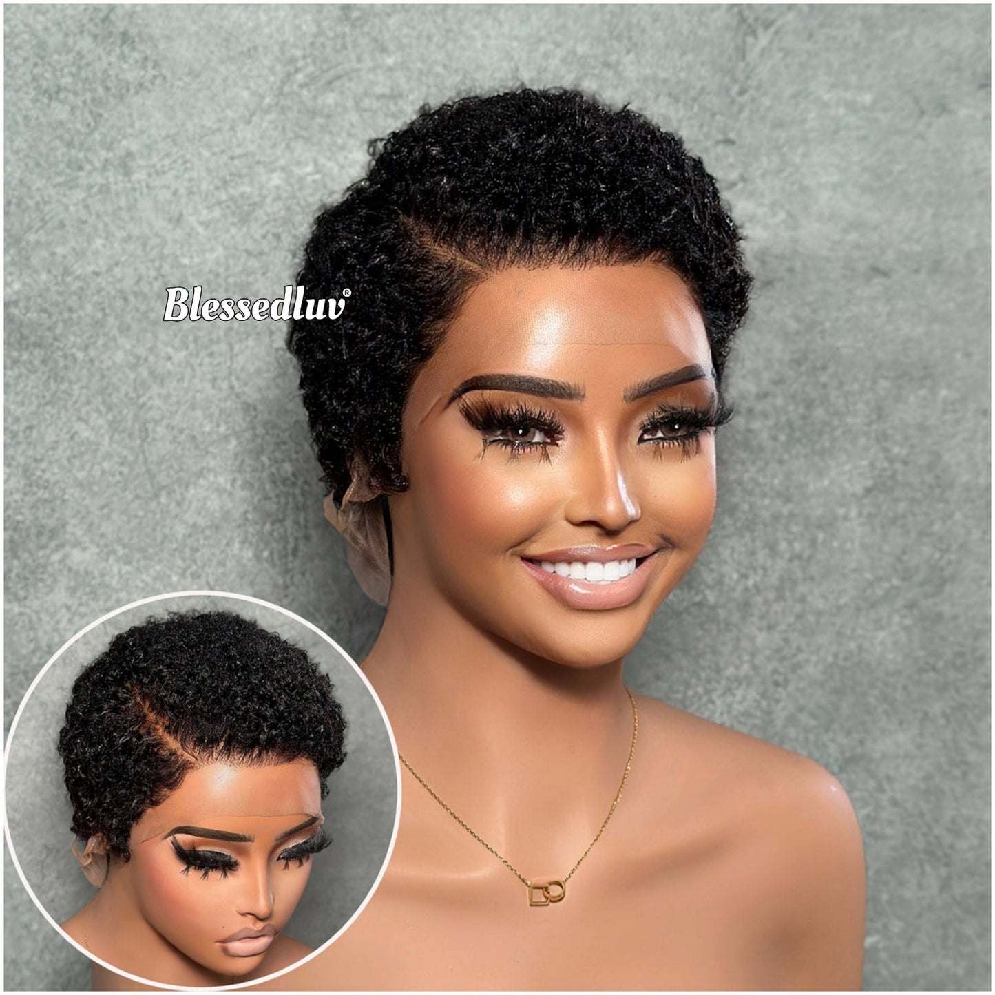 Lydia – Pixie Cut Glueless Full Lace Wig, Ready to Wear-Blessedluv.com-Brazilianweave.com