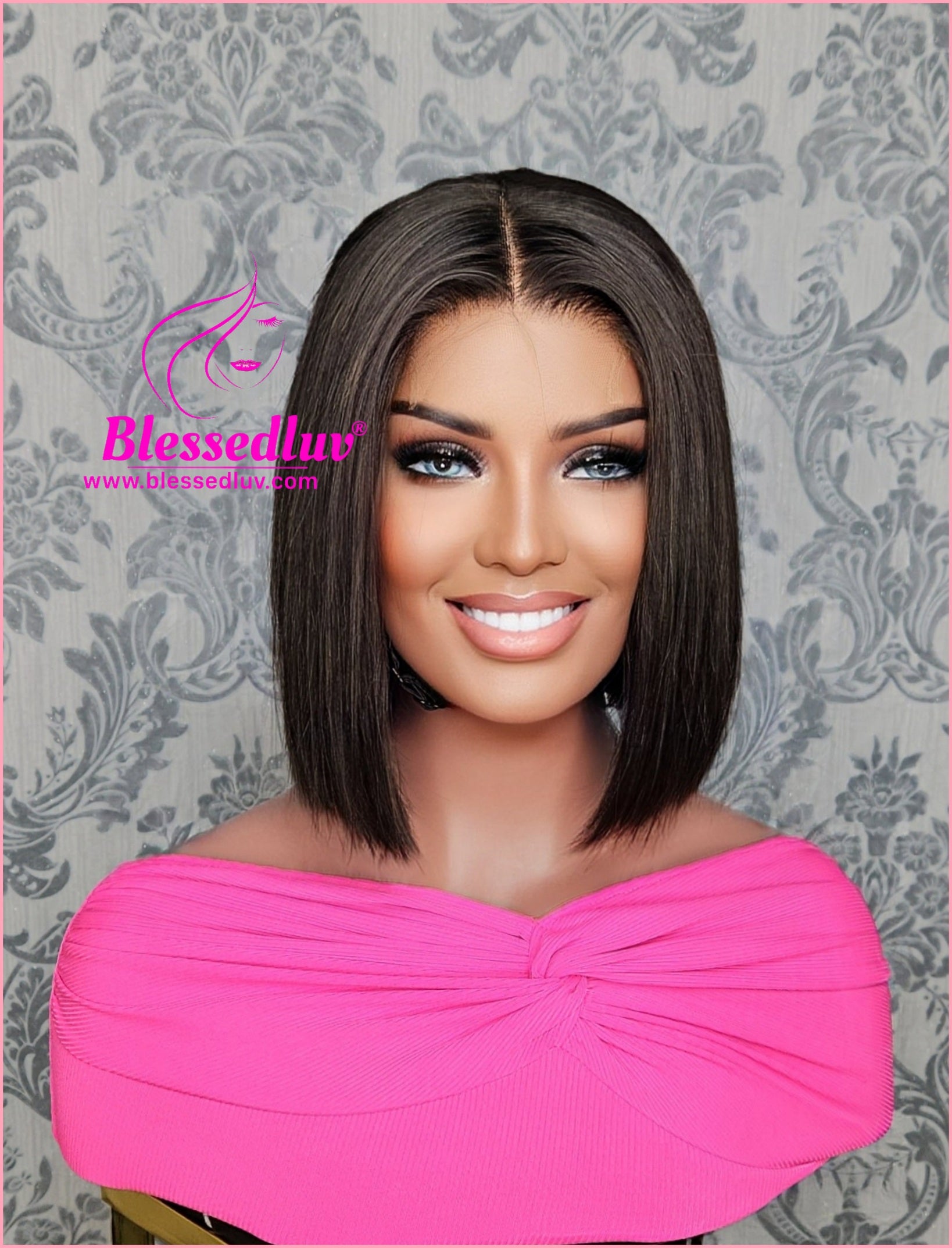 Julie - 4x4 Double Drawn Lace Glueless Closure HD Wig - SALE-Wig-Blessedluv.com-Brazilianweave.com