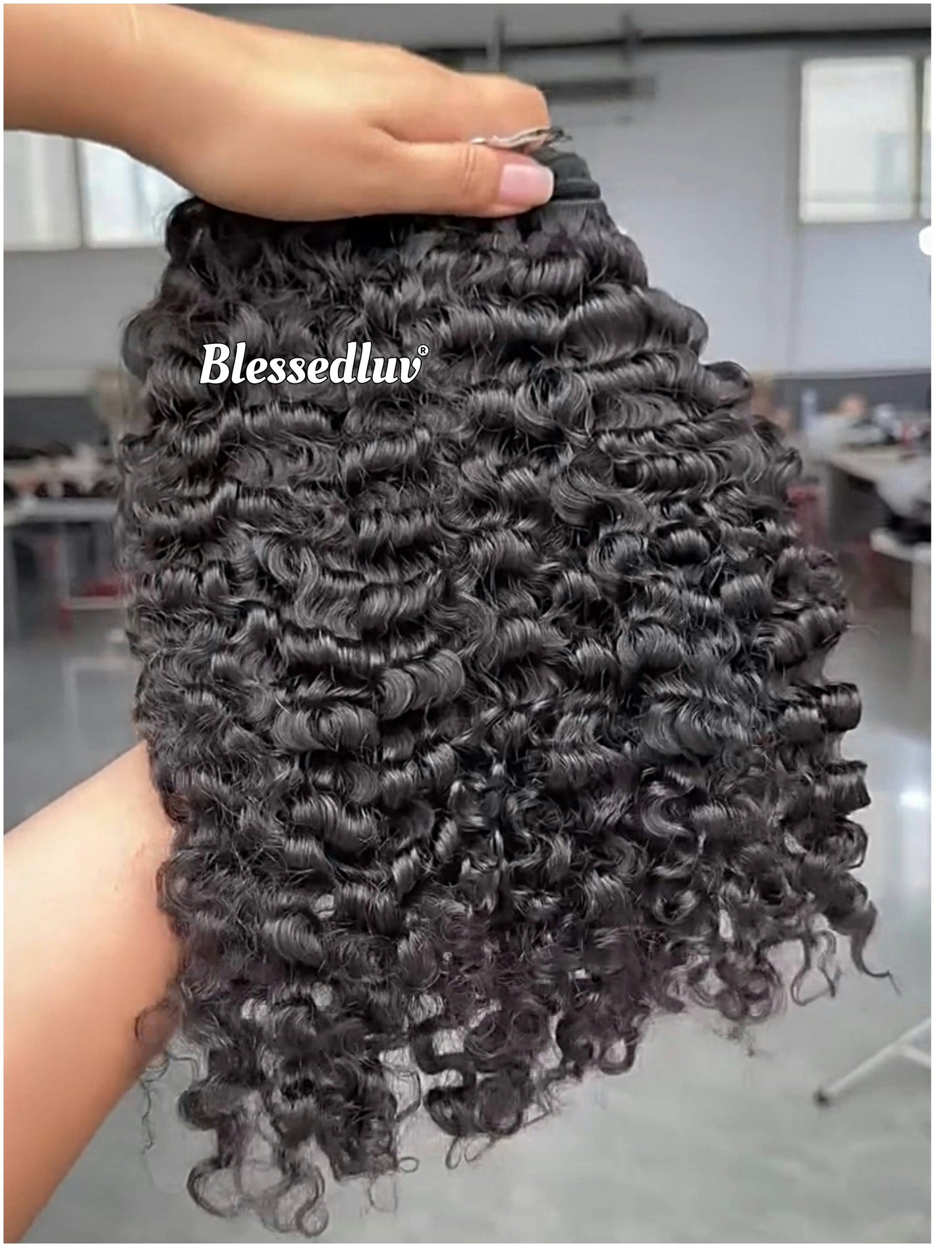 Luxury Eurasian Curly Super Double Drawn - Last 5 Years+-Hair Extensions-www.blessedluv.com-Brazilianweave.com