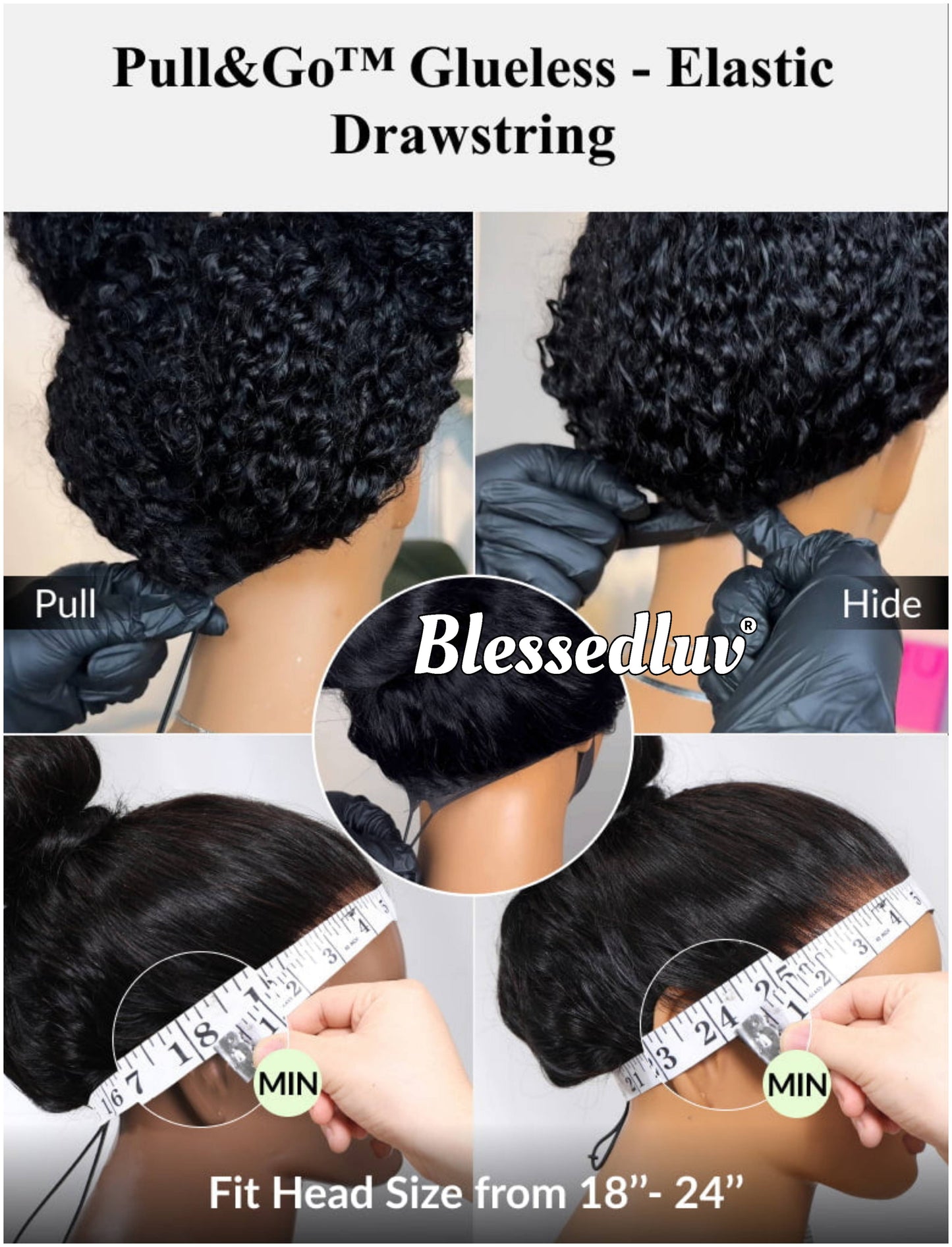 Bianca - 300% Density 4C Textured Ventilated Wig-Blessedluv.com-Brazilianweave.com
