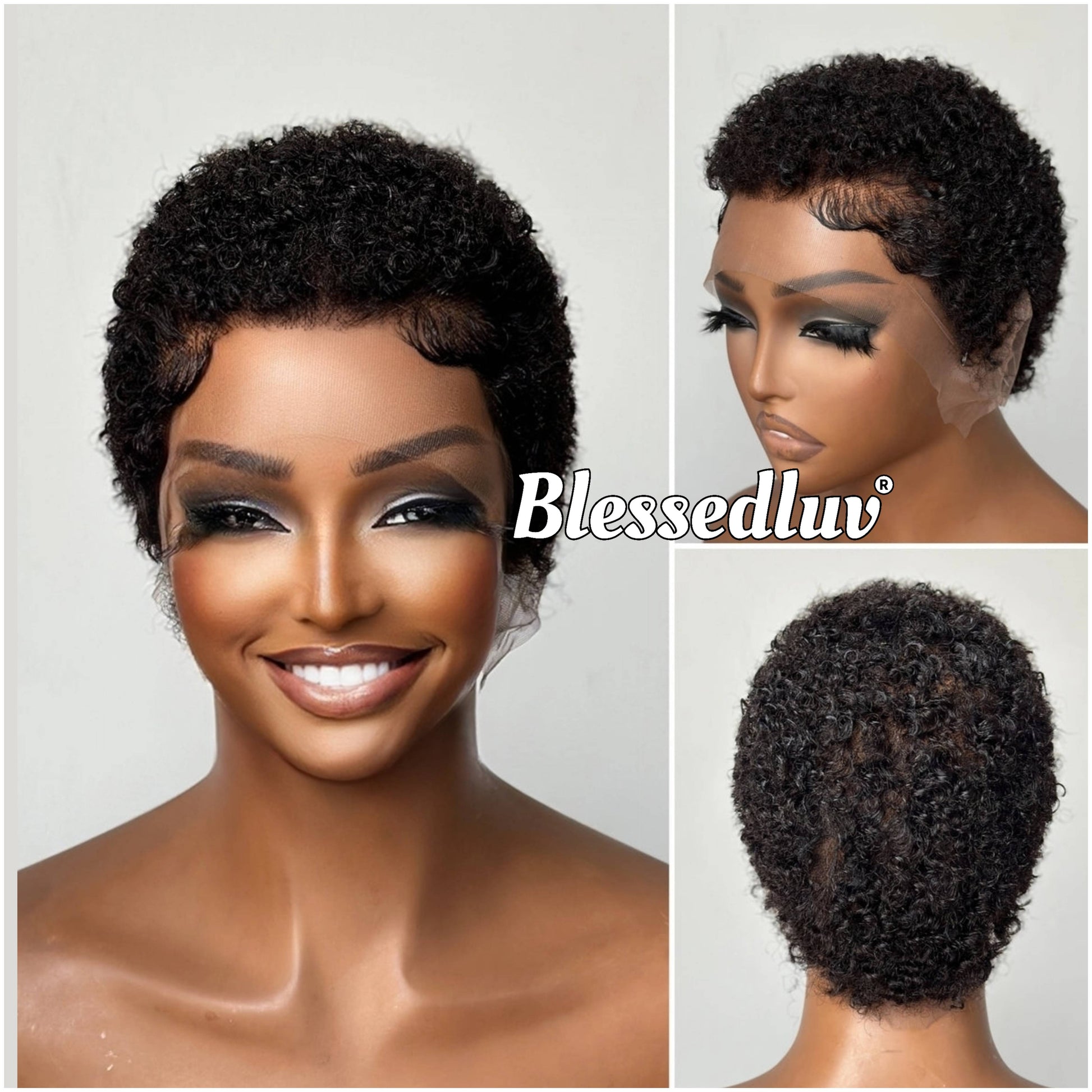 Lella – Pixie Cut Glueless Full Lace Wig, Ready to Wear-Blessedluv.com-Brazilianweave.com