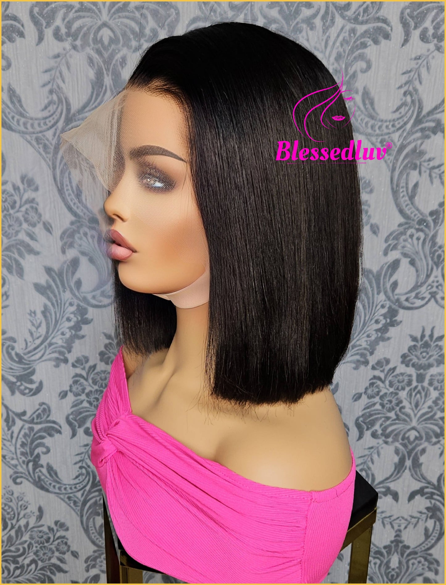 - HD Lace Frontal Bob Wig SALE-Wig-Blessedluv.com-Brazilianweave.com