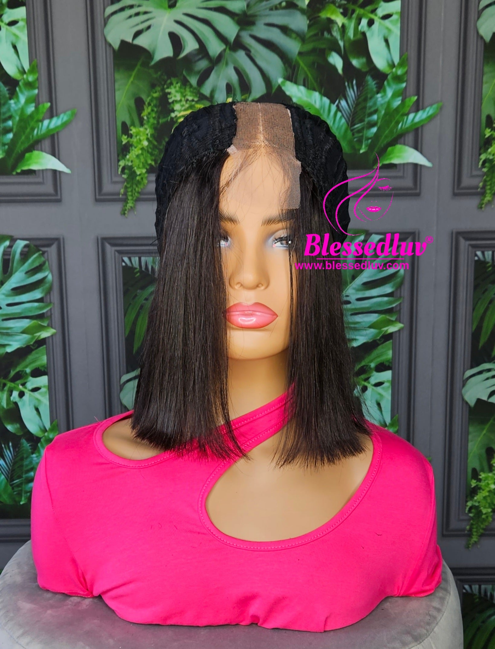 Shelly - Raw Brazilian Blunt Cut Bob Wig-Wigs-www.blessedluv.com-Brazilianweave.com