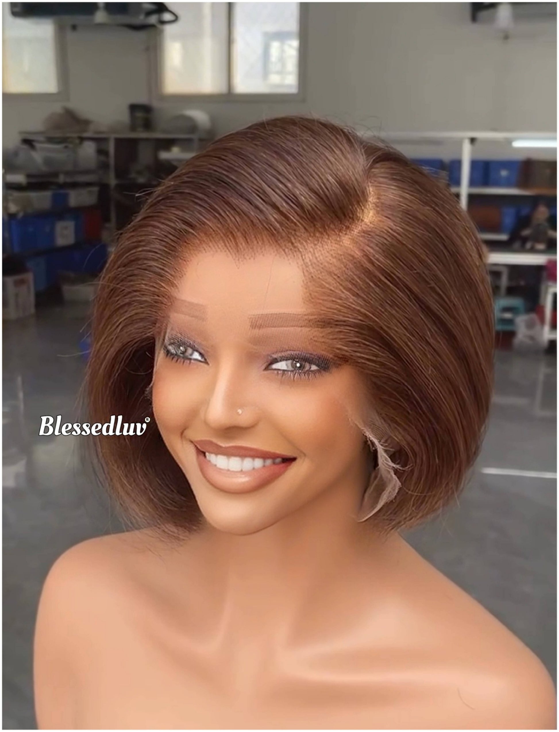 Shaz – Light Brown Pixie Wig | Choose Lagos Hairline or Standard Hairline-Wig-Blessedluv.com-Brazilianweave.com